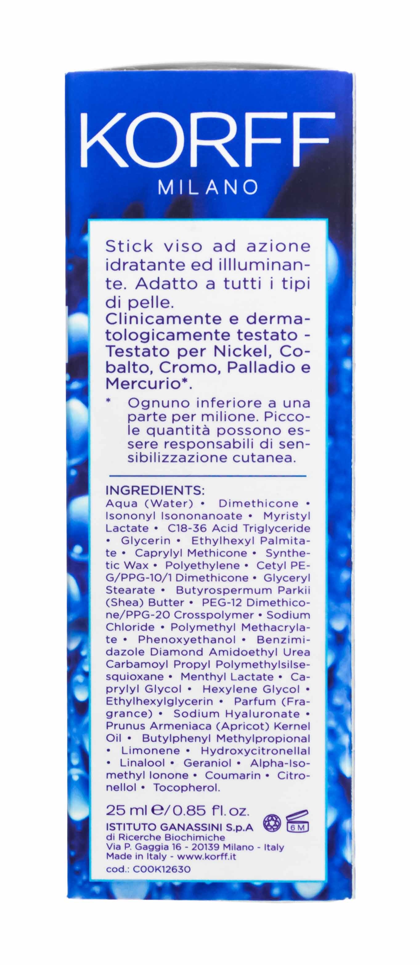 Корфф Увлажняющий стик, 25 мл (Korff, Hydro-Radiance) фото 5