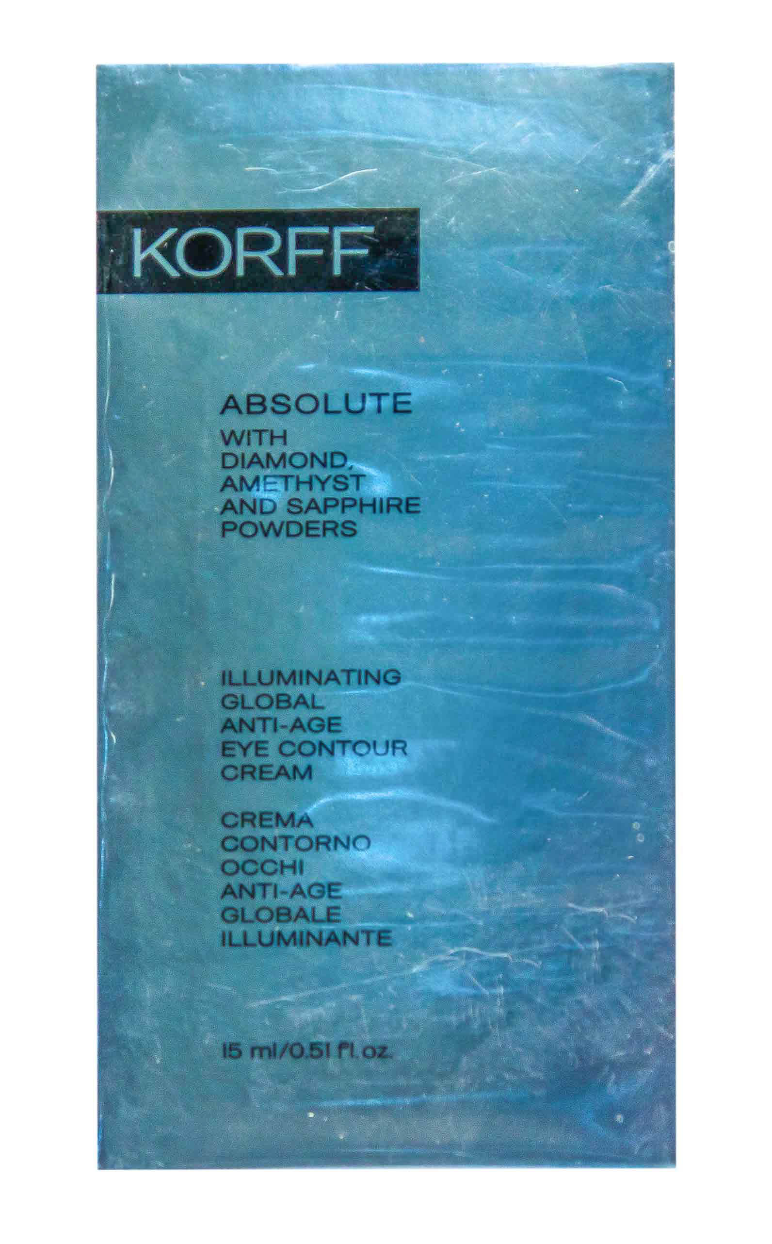 Корфф Абсолют Универсальный крем против старения кожи для контура глаз 15 мл (Korff, Абсолют) фото 2