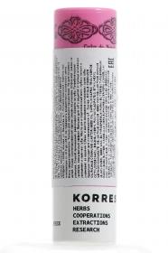 Korres Бальзам-стик для губ с экстрактом мандарина Розовый SPF 15, 5 мл. фото