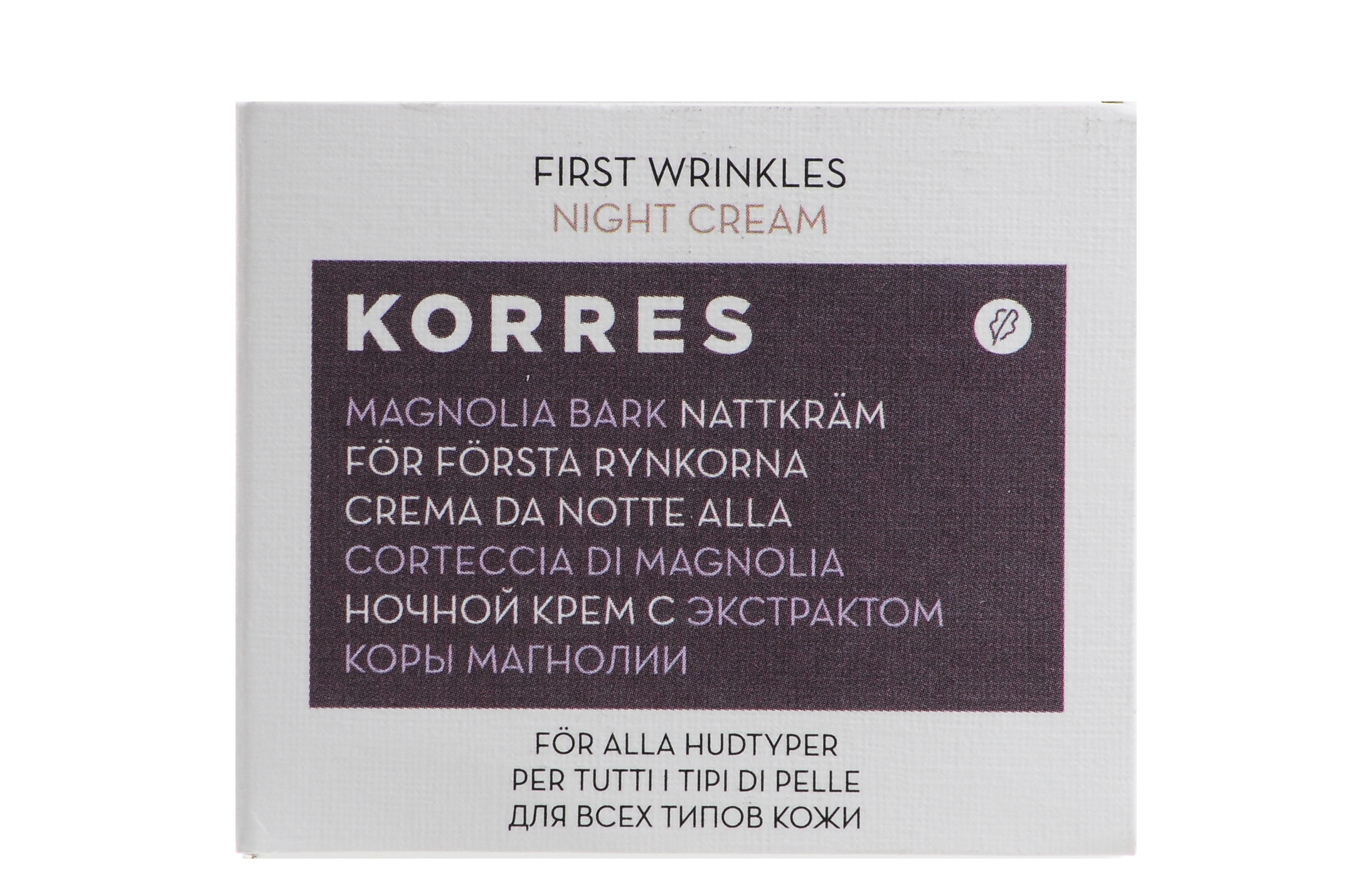 Коррес Дневной крем против первых морщин с экстрактом коры магнолии SPF 15 40 мл (Korres, Korres Омолаживающий уход) фото 2