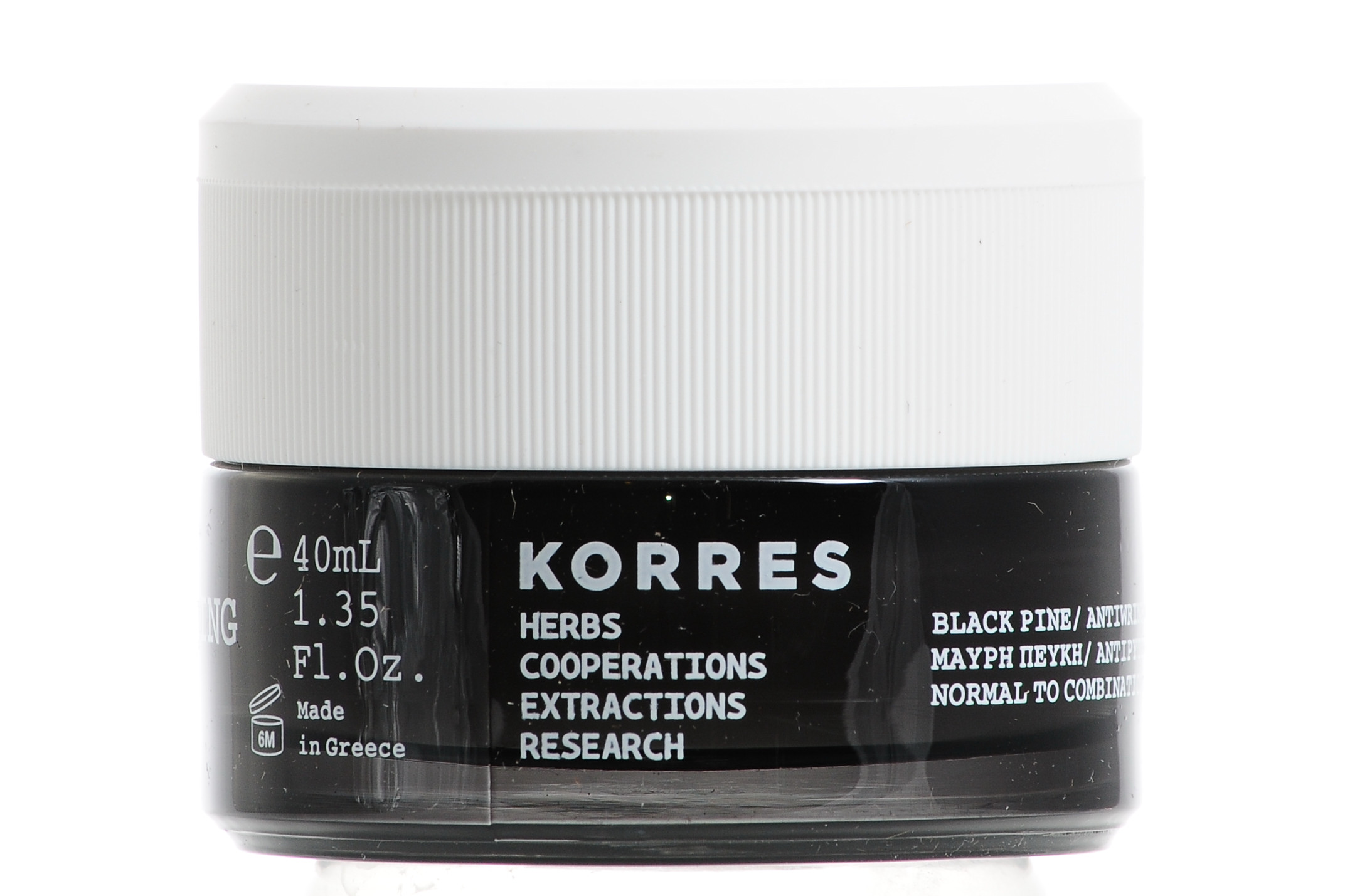 Коррес Крем дневной укрепляющий против морщин с черной сосной для нормальной и комбинированной кожи 40 мл (Korres, Korres Омолаживающий уход) фото 3