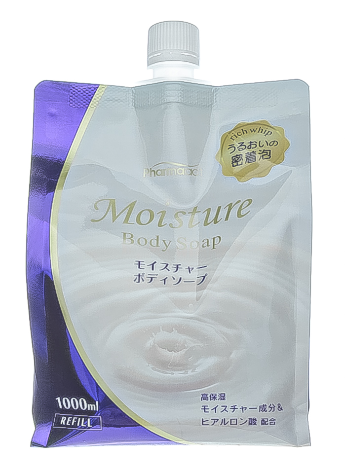 Кумано Косметикс Жидкое мыло для тела увлажняющее Pharmaact, 1000 мл. (Kumano Cosmetics, Жидкое мыло для тела) фото 1