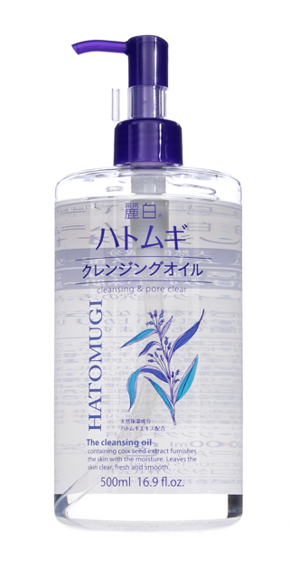 Кумано Косметикс Очищающее масло Urarashiro HATOMUGI, 500 мл (Kumano Cosmetics, Средства для снятия макияжа) фото 1