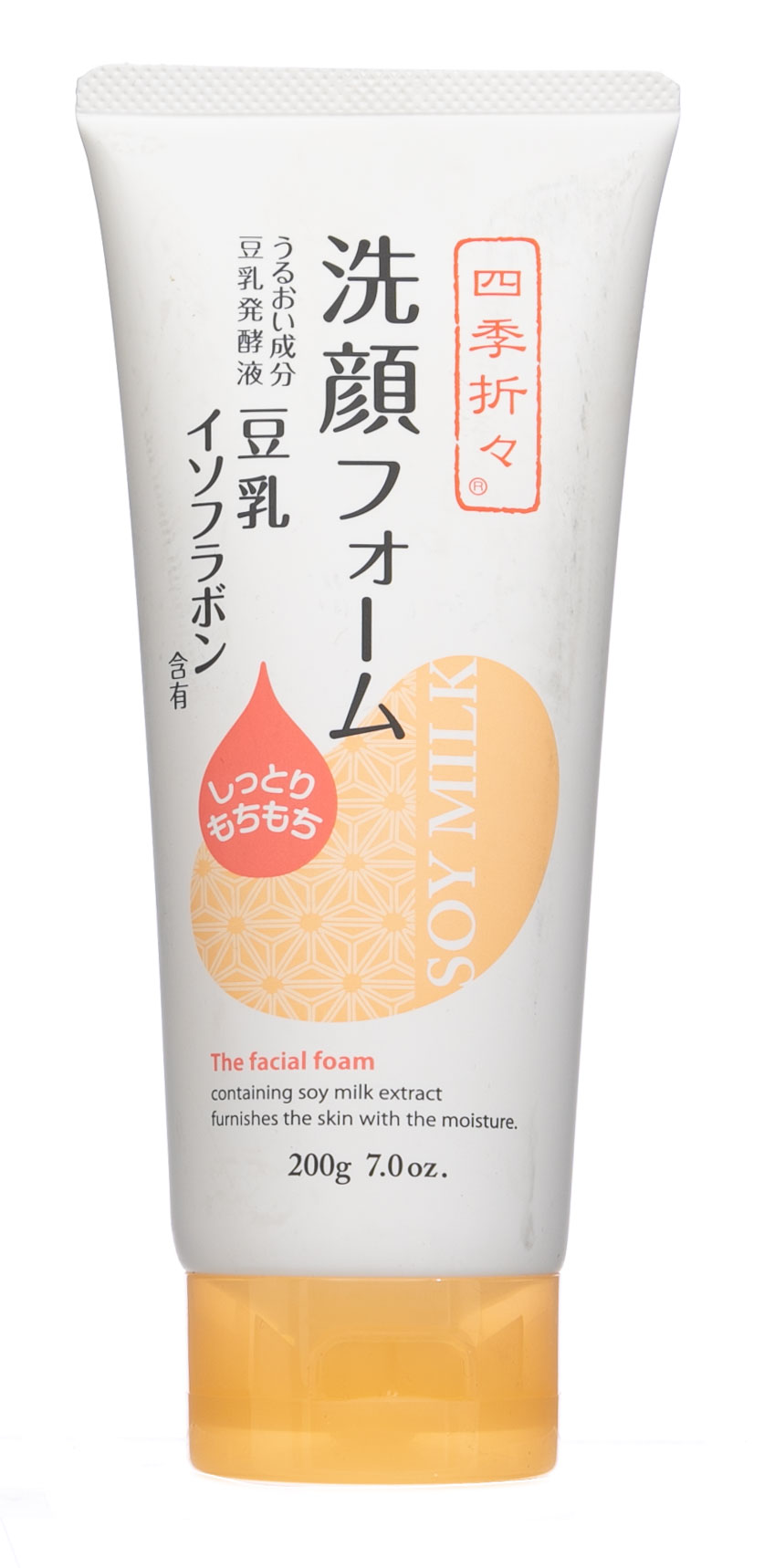 Kumano Cosmetics Очищающая пенка для лица с соевым молоком Soy Milk The Facial Foam, 200 гр (Kumano Cosmetics, Средства для снятия макияжа)