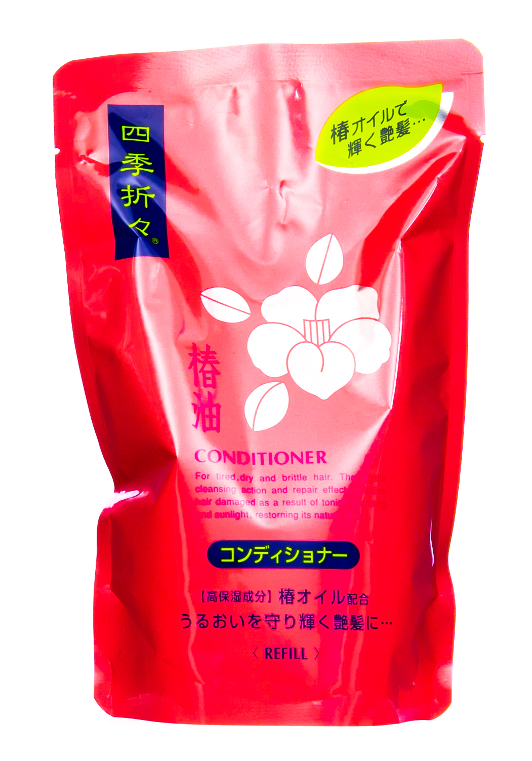 Кумано Косметикс Кондиционер д/сух волос с маслом камелии, с/б 450 (Kumano Cosmetics, Кондиционеры для волос) фото 1