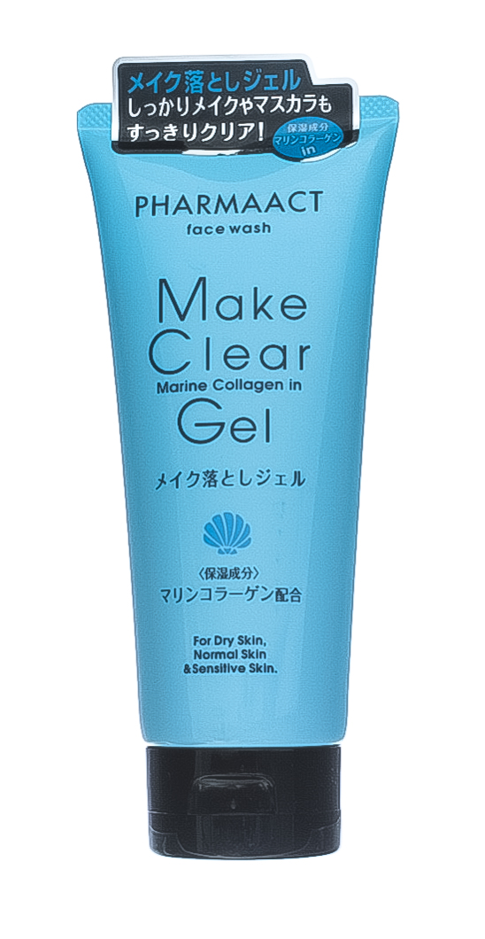 Кумано Косметикс Гель для снятия макияжа Make Clear Gel Marine Collagen, 200 гр. (Kumano Cosmetics, Средства для снятия макияжа) фото 1