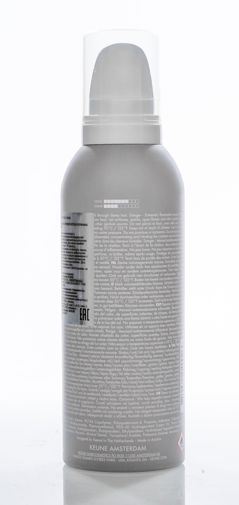 Кёне Мусс стронг Volume Strong Mousse, 200 мл (Keune, Style) фото 2