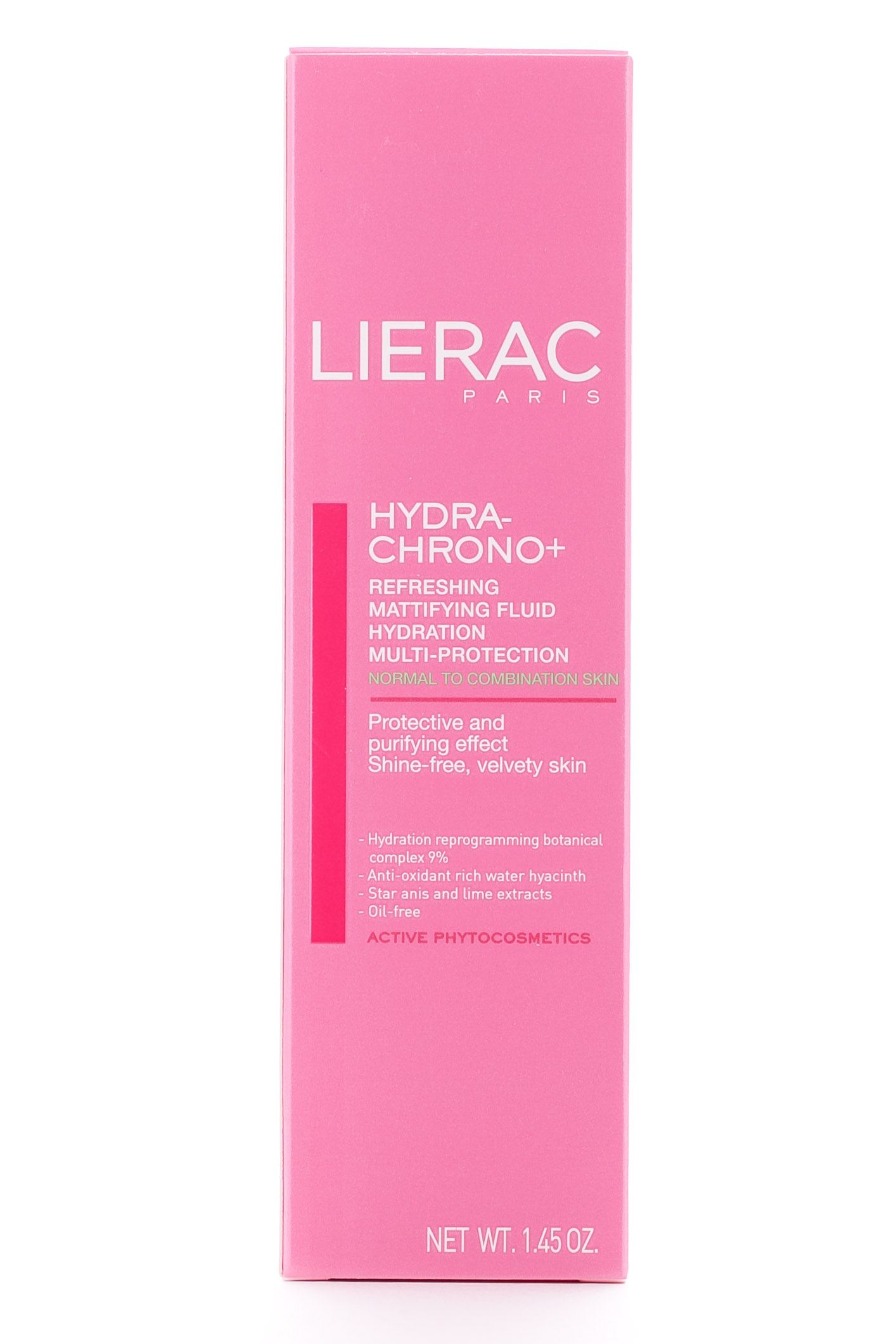 Лиерак Увлажняющий и матирующий флюид Гидра-Хроно+, 40 мл (Lierac, Hydra-Chrono+) фото 3