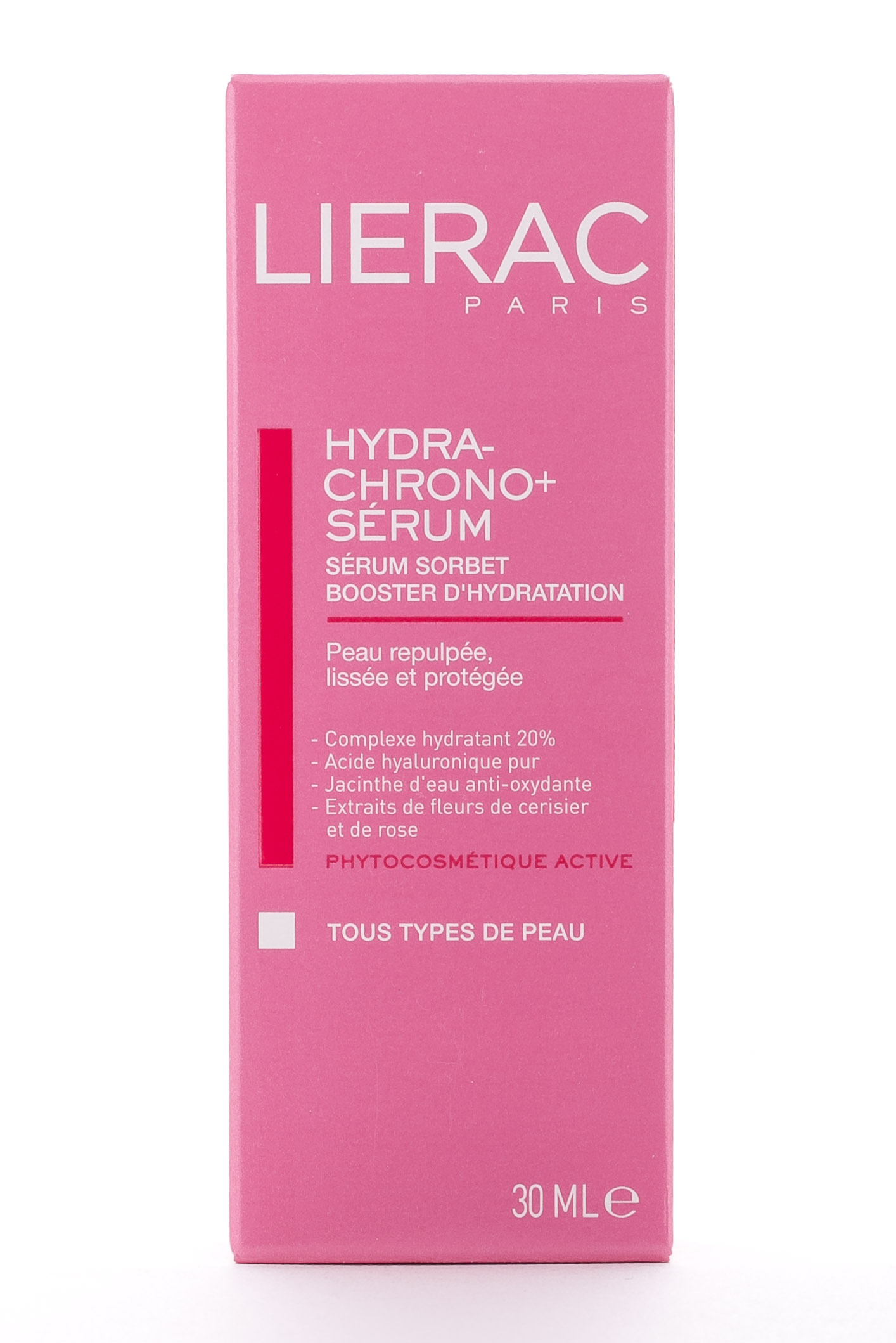 Лиерак Сыворотка-сорбет интенсивно увлажняющая Гидра-Хроно+ 30 мл (Lierac, Hydra-Chrono+) фото 3