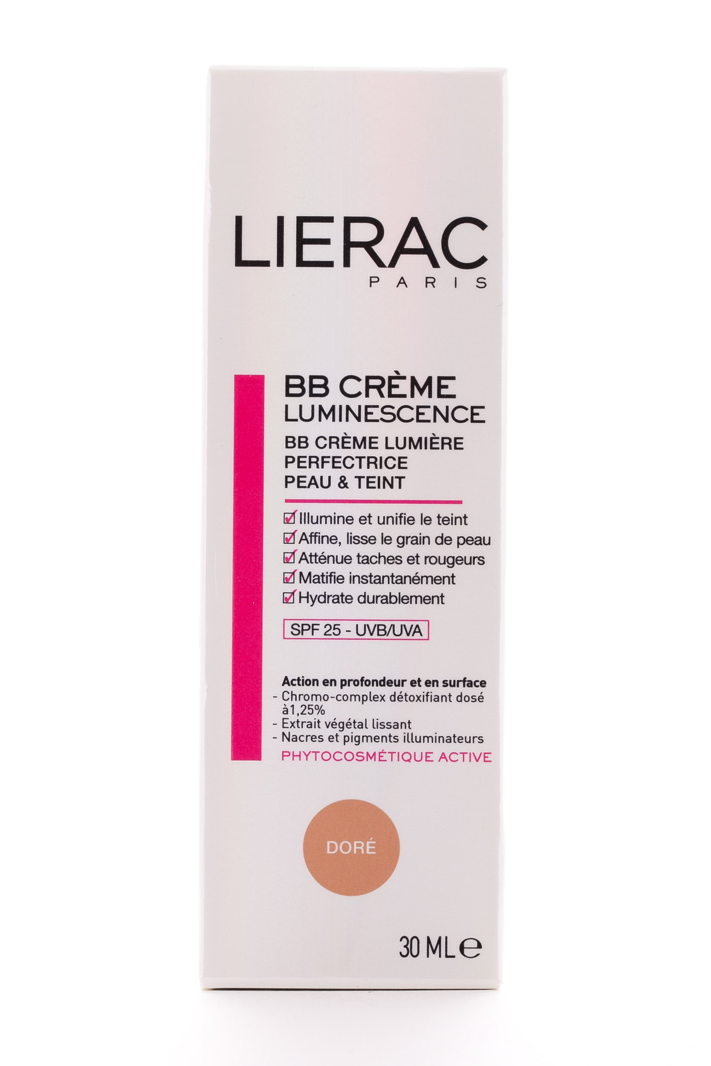Лиерак Люминесценс ВВ крем золотистый SPF 25, 30 мл (Lierac, Luminescence) фото 0