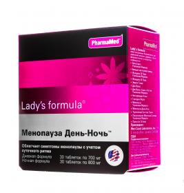 Ladys Formula Менопауза День-Ночь Дневная формула таблетки 30  Ночная формула таблетки 30. фото