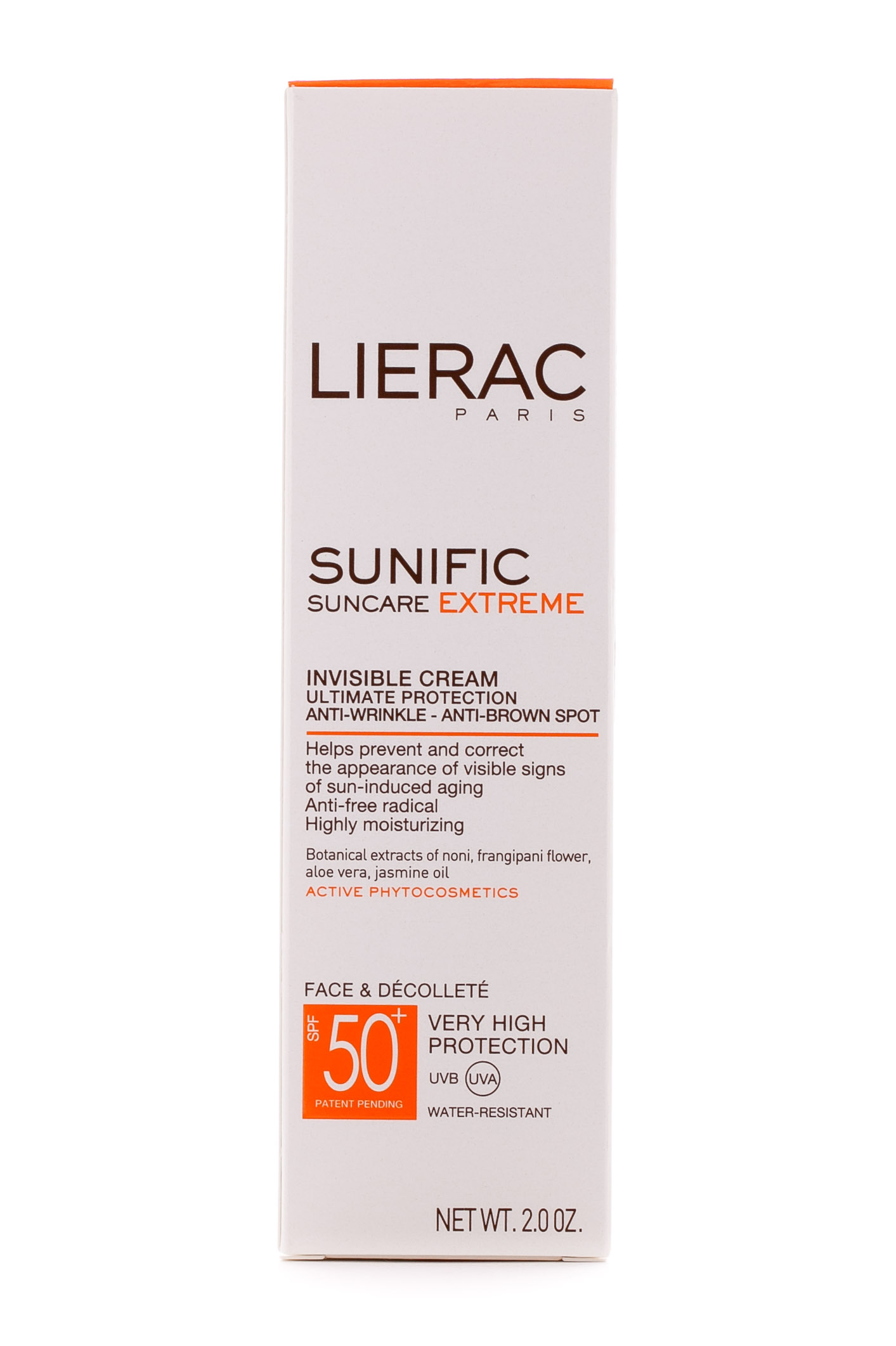 Лиерак Санифик Экстрем Крем невидимый для лица от морщин и пигментных пятен SPF 50+, 50 мл (Lierac, Sunific) фото 2