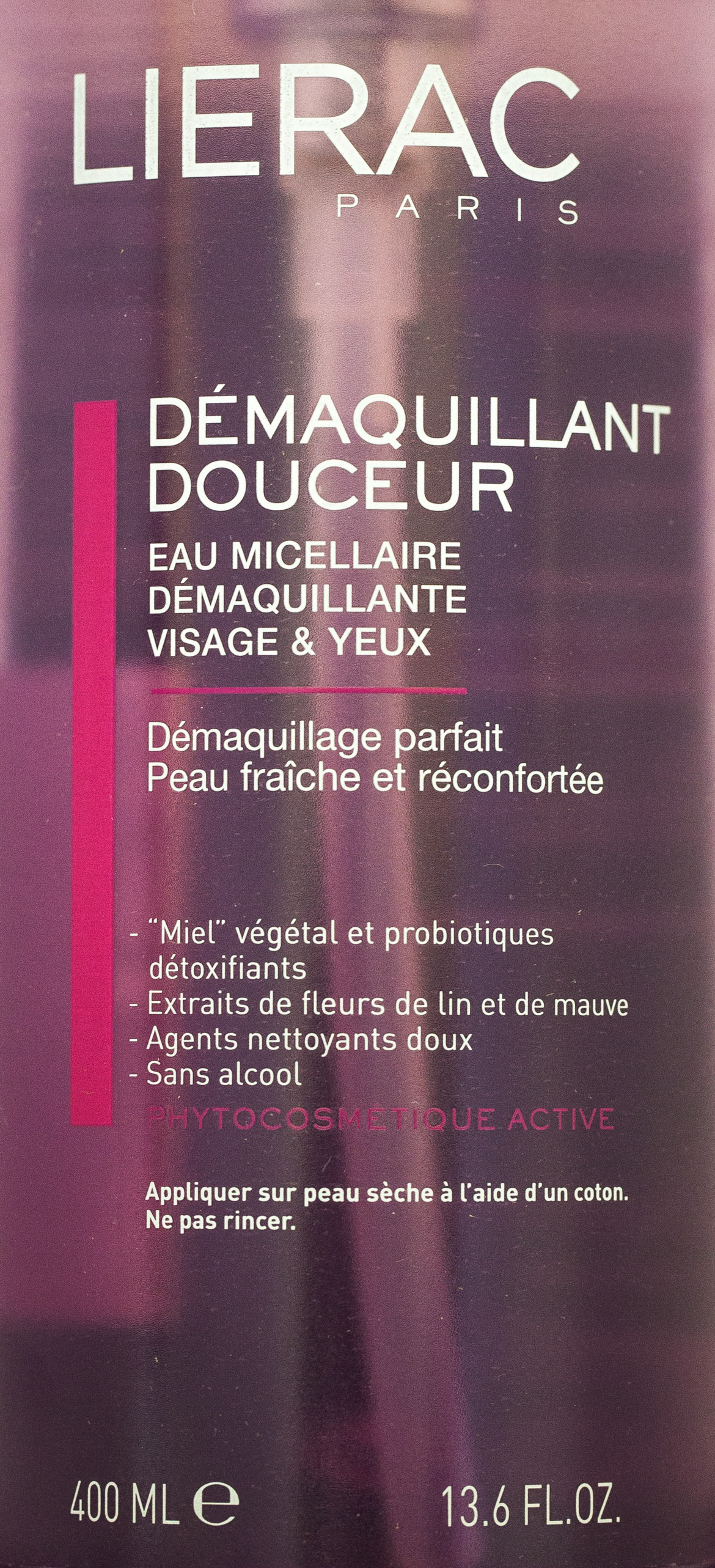 Лиерак Вода очищающая для лица и контура глаз 400 мл (Lierac, Очищение) фото 1