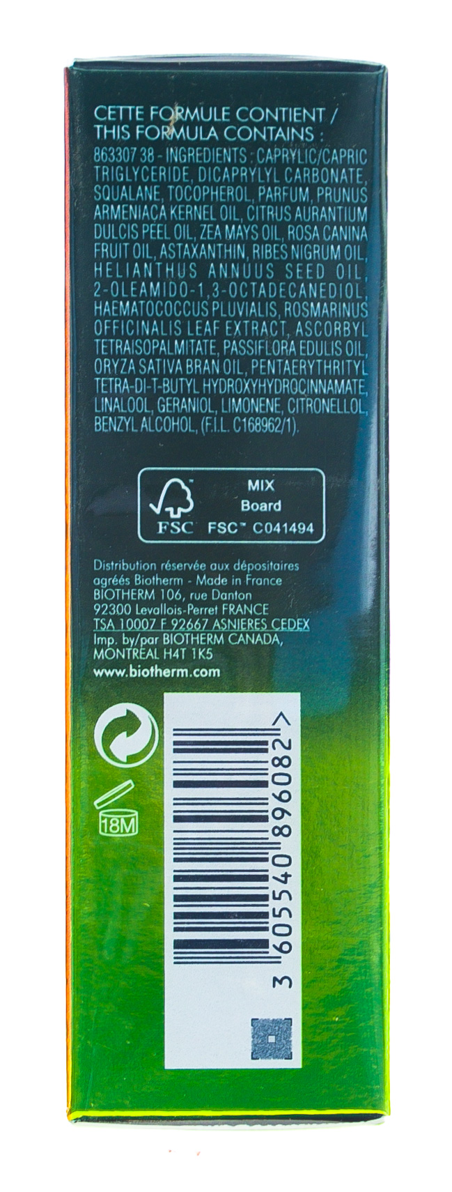 Биотерм Масло для лица Сияние и защита 30 мл (Biotherm, Для лица) фото 4