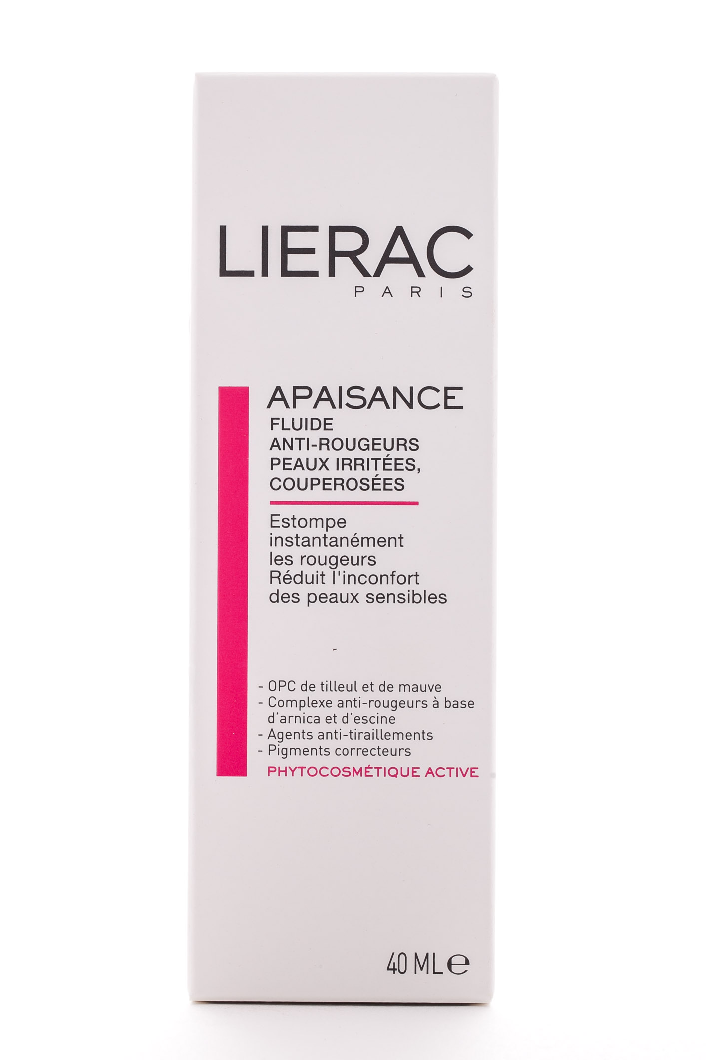 Лиерак Флюид против покраснений Апезанс 40 мл (Lierac, Apaisance) фото 2