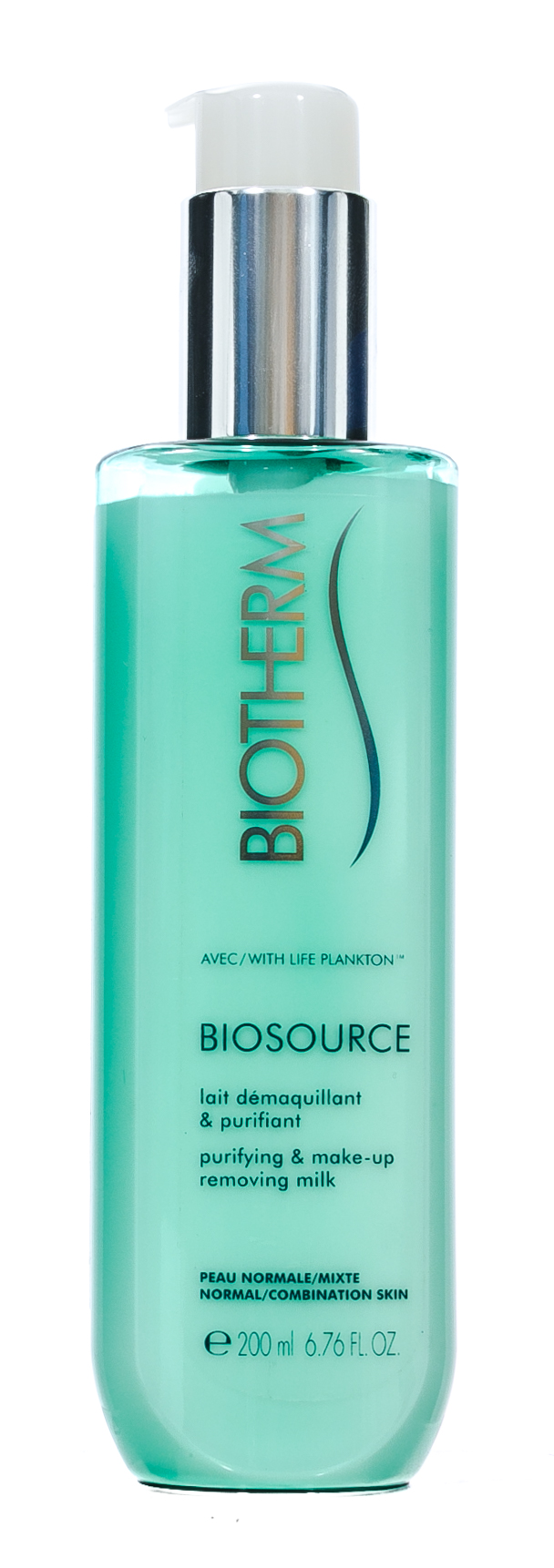 Биотерм Молочко для снятия макияжа для нормальной и комбинированной кожи 200 мл (Biotherm, Biosource) фото 1
