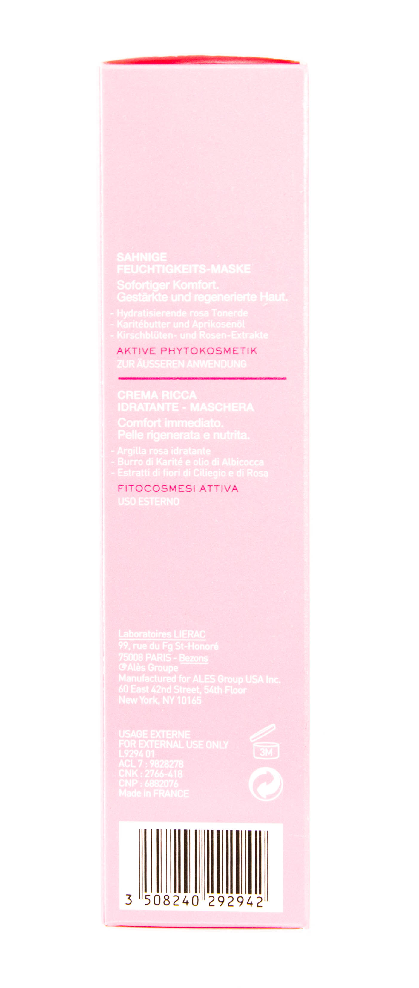 Лиерак Экспресс Маска увлажняющая 