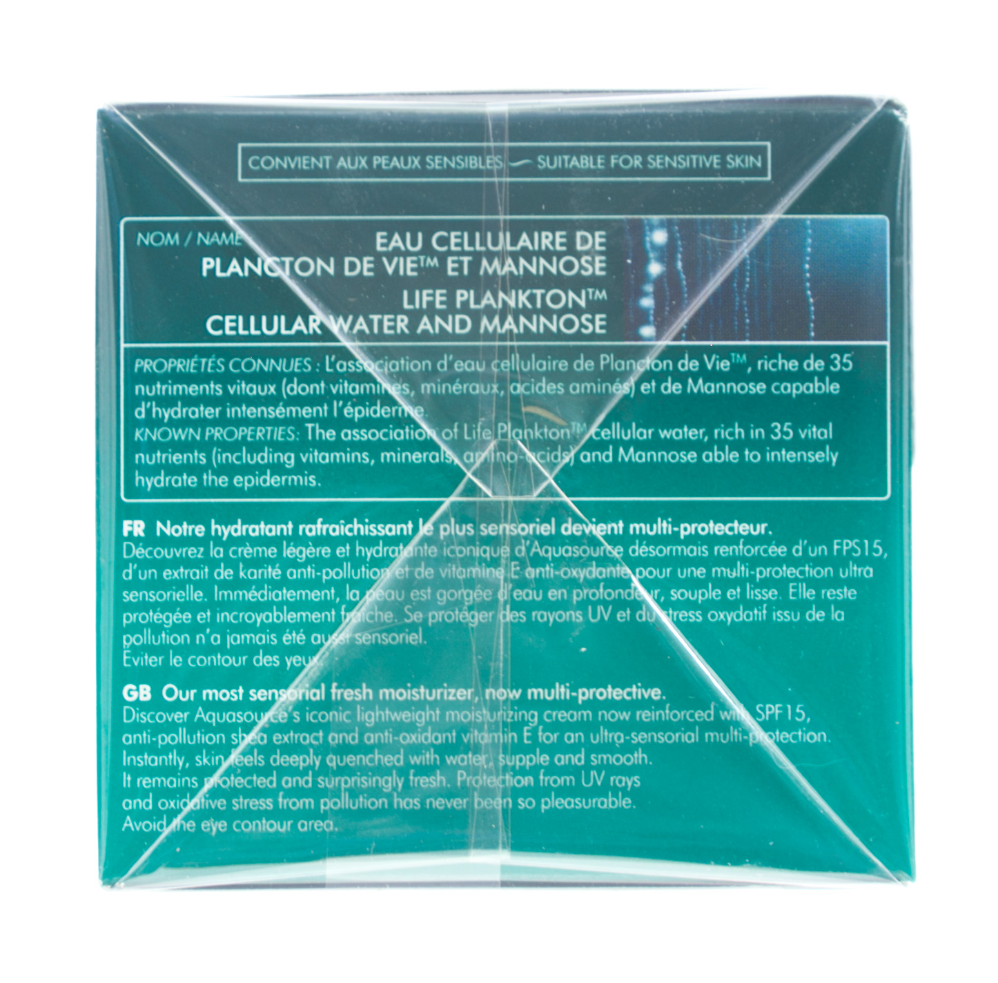 Биотерм Увлажняющий крем Air cream SPF 15 50 мл (Biotherm, Aquasource) фото 2