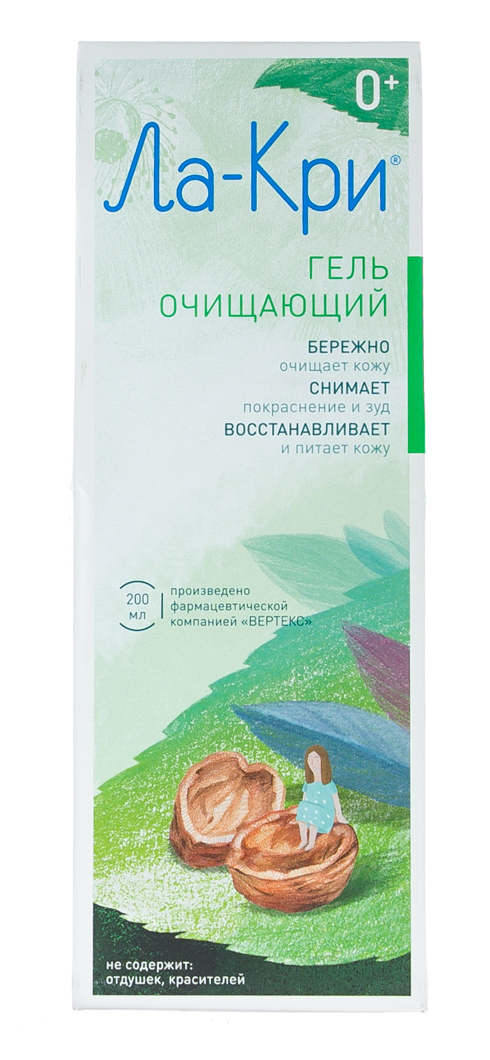Ла-Кри Очищающий гель, 200 мл (Ла-Кри, Уход) фото 2