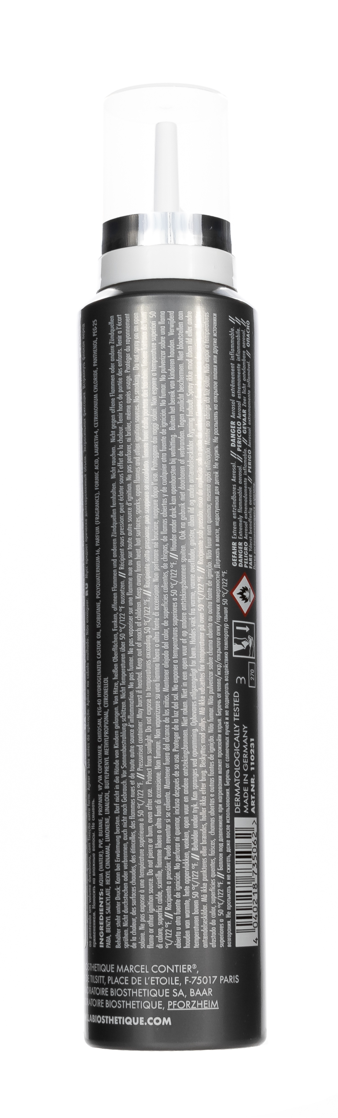 Ля Биостетик Volume Mousse Мусс Volume для придания интенсивного объема волоса 200 мл (La Biosthetique, Base) фото 3