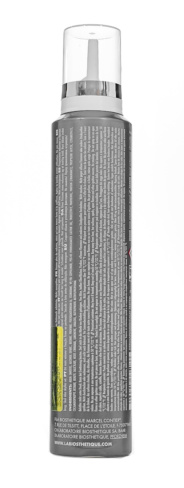 Ля Биостетик Fixateur Mousse Мусс Fixateur для придания объема 200 мл (La Biosthetique, Base) фото 3