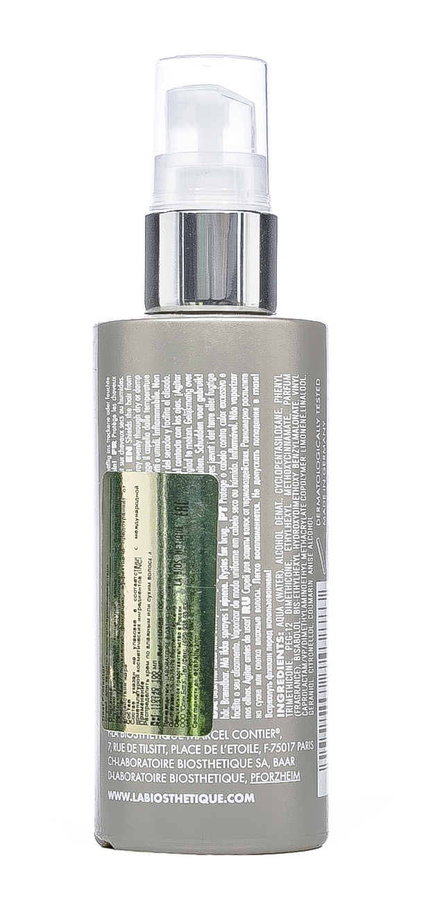 Ля Биостетик Heat Protector Разглаживающий спрей с термозащитой 100 мл (La Biosthetique, Style) фото 2