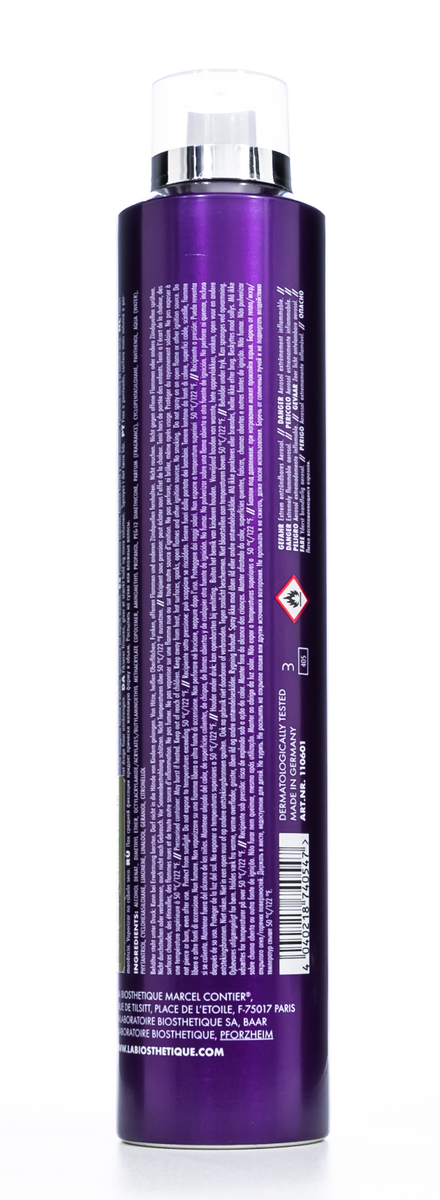 Ля Биостетик Лак для волос средней фиксации Formule Laque, 300 мл (La Biosthetique, Finish) фото 3