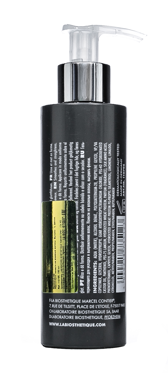 Ля Биостетик Гель - термозащита для волос для укладки феном, плойкой, утюжком Therm-O-Flat, 150 мл (La Biosthetique, Base) фото 3