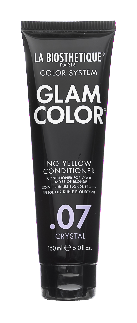 Ля Биостетик Кондиционер для окрашенных волос Glam Color No Yellow Conditioner .07 Crystal, 150 мл (La Biosthetique, Glam Color) фото 1