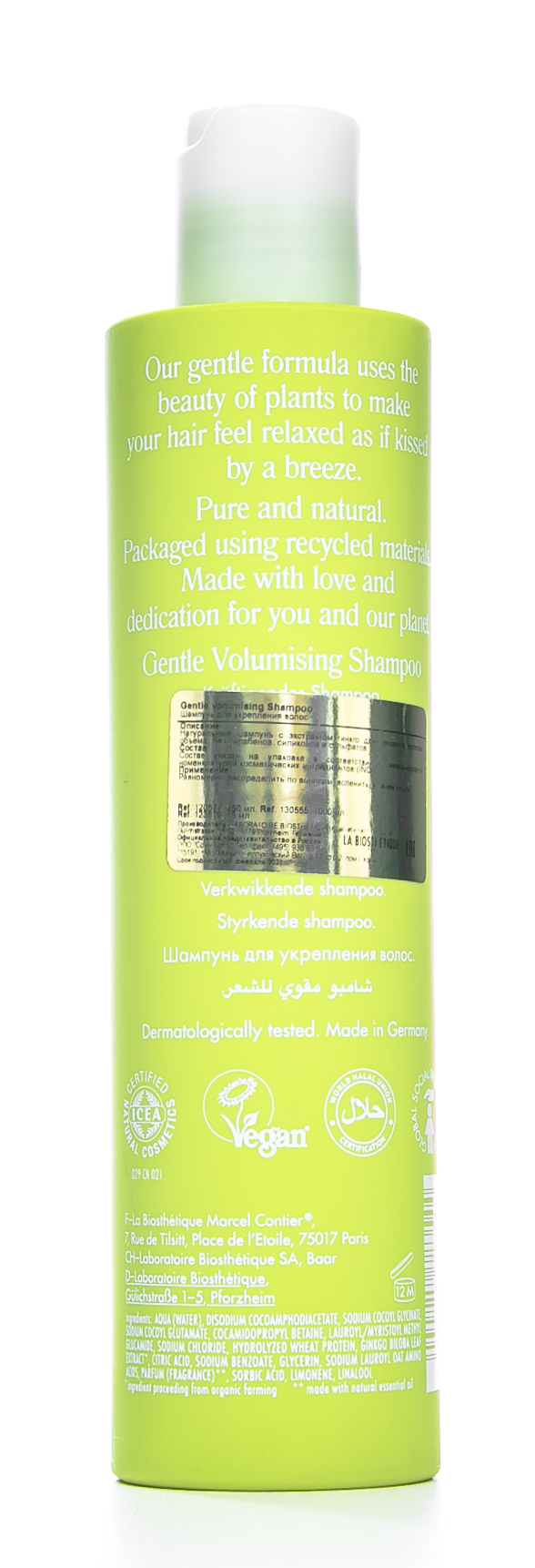 Ля Биостетик Шампунь для укрепления волос Gentle Volumising Shampoo, 250 мл (La Biosthetique, Botanique) фото 3