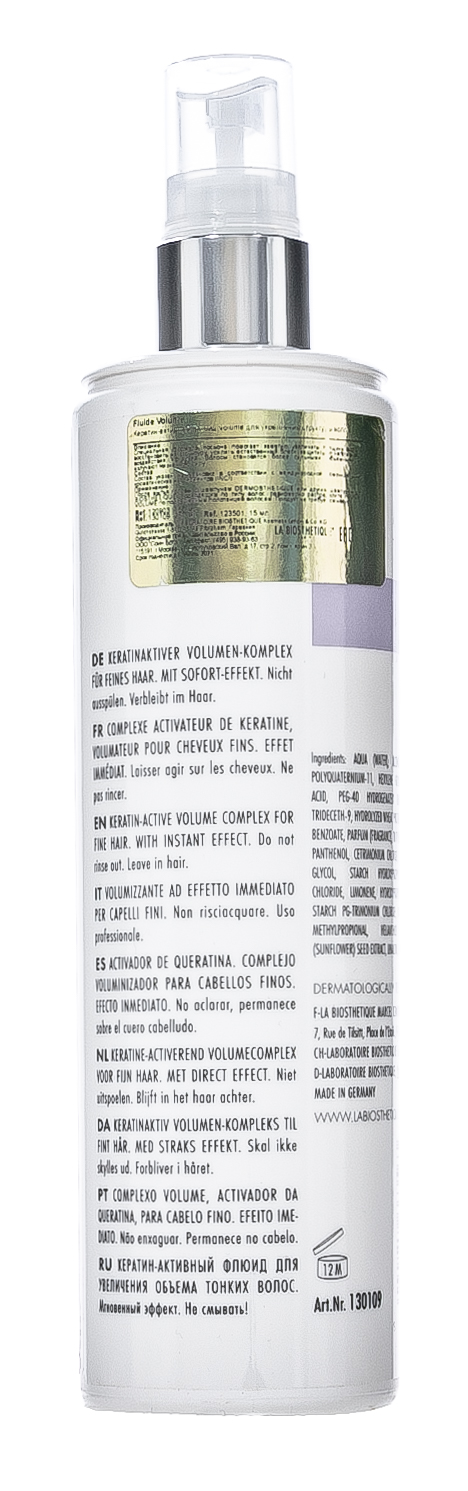 Ля Биостетик Кератин-активный флюид Volume для объема тонких волос Fluide Volume  250 мл (La Biosthetique, Another) фото 2