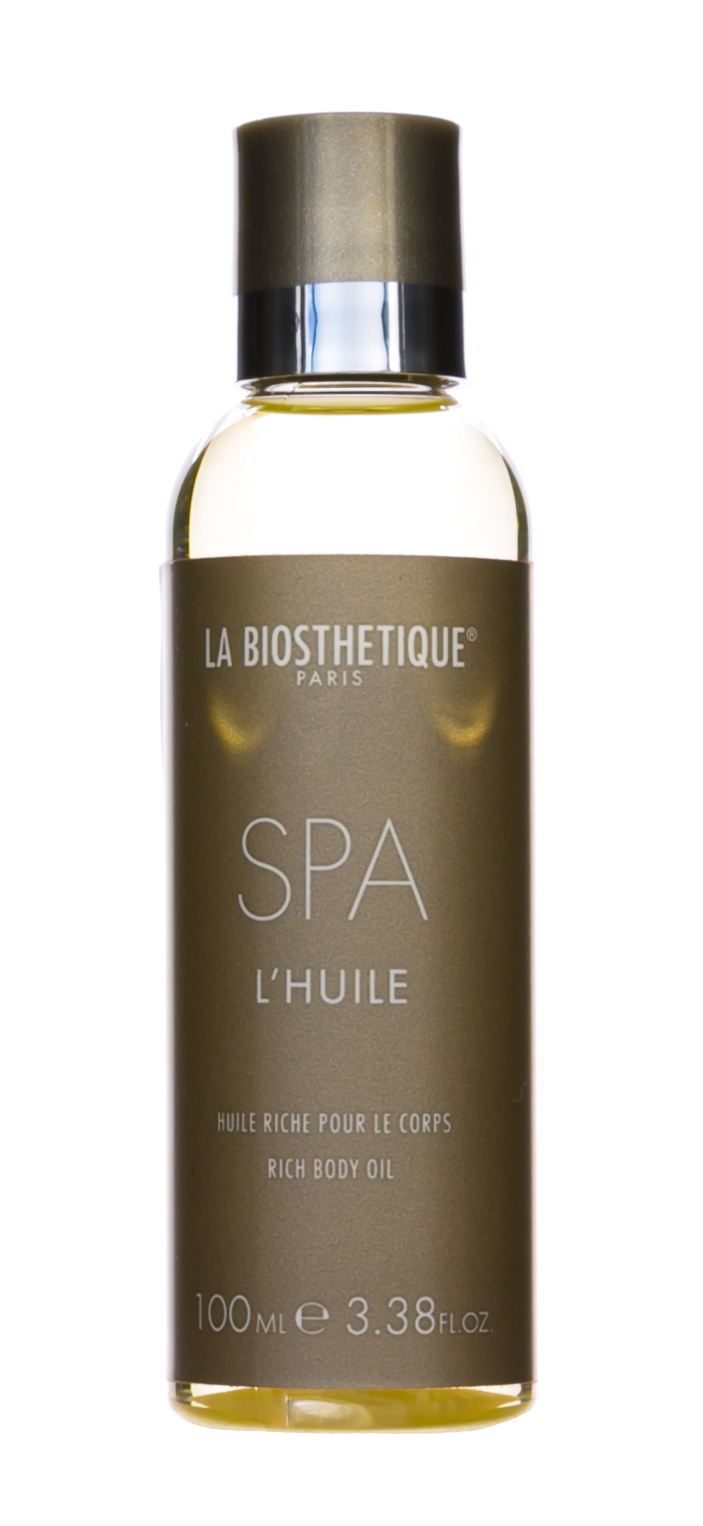 Ля Биостетик Обогащенное интенсивно смягчающее велнес масло для тела L'huile SPA  100 мл (La Biosthetique, Another) фото 2