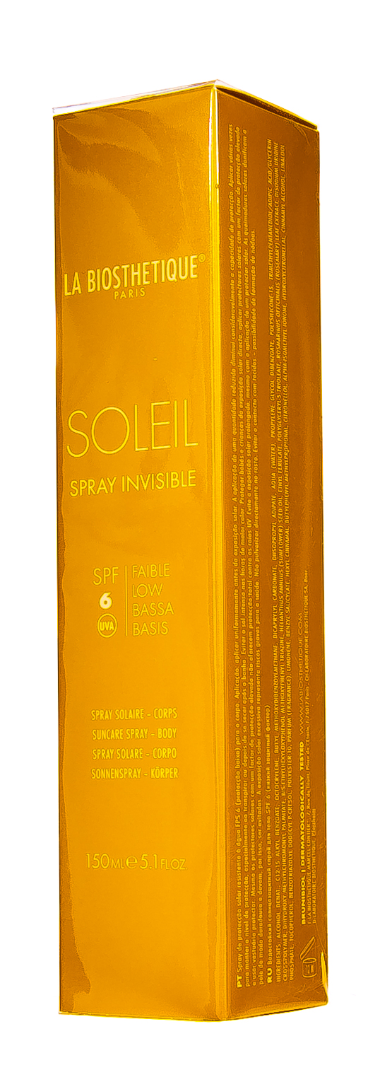 Ля Биостетик Водостойкоий солнцезащитный спрей с SPF 6 для базовой защиты 150 мл (La Biosthetique, Methode Soleil) фото 2