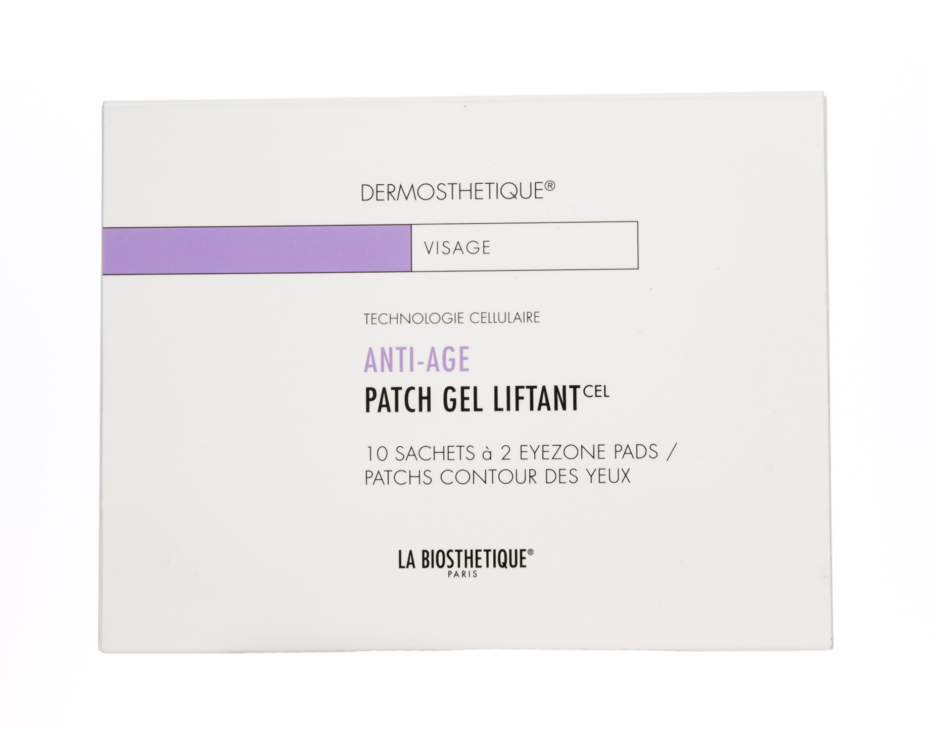 Ля Биостетик Клеточно-активный гидрогель для кожи вокруг глаз с мгновенным лифтинг-эффектом (патчи в форме бобов) Anti-age Patch Gel Liftant (La Biosthetique, Dermosthetique anti age) фото 2
