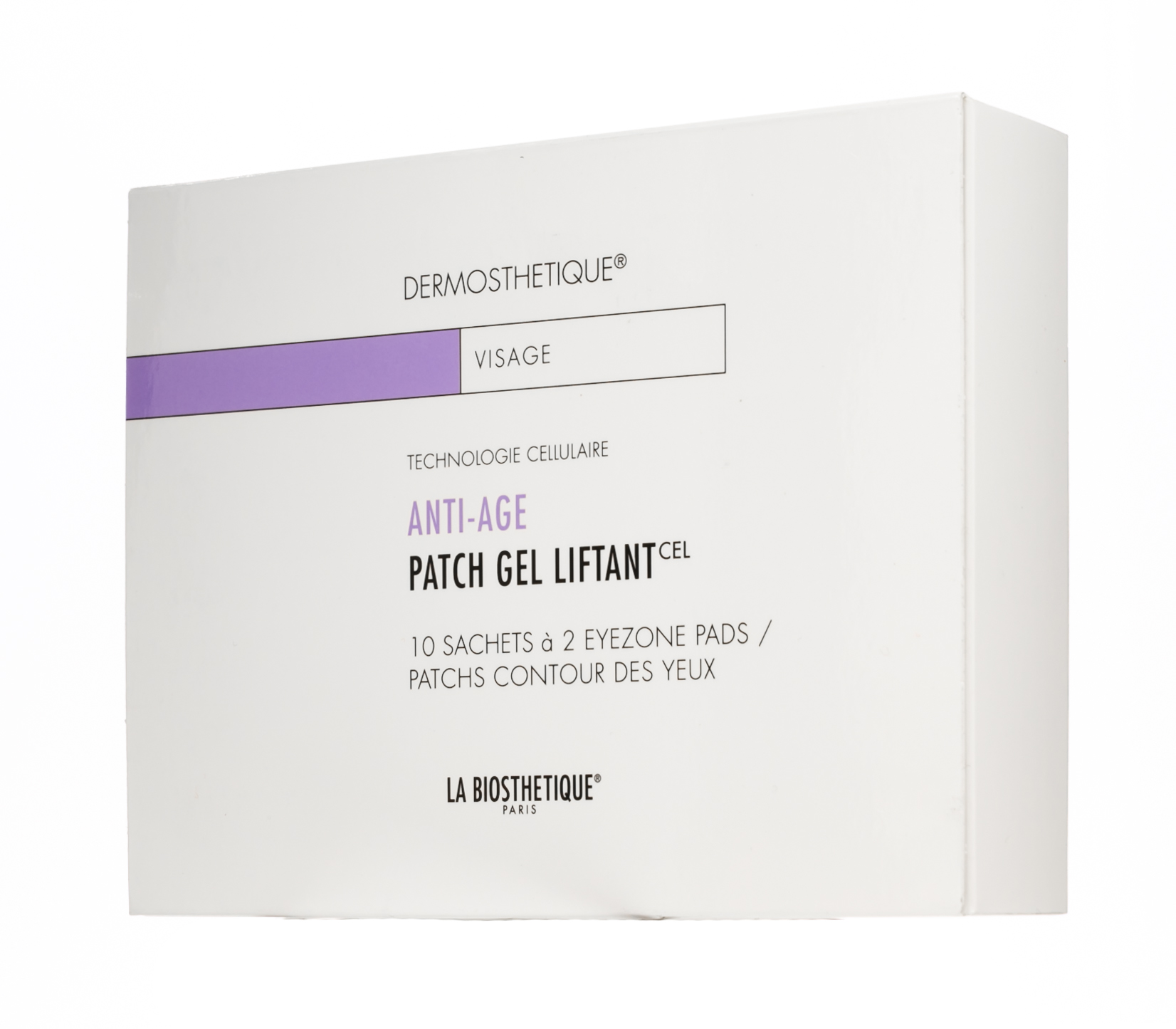 Ля Биостетик Клеточно-активный гидрогель для кожи вокруг глаз с мгновенным лифтинг-эффектом (патчи в форме бобов) Anti-age Patch Gel Liftant (La Biosthetique, Dermosthetique anti age) фото 3