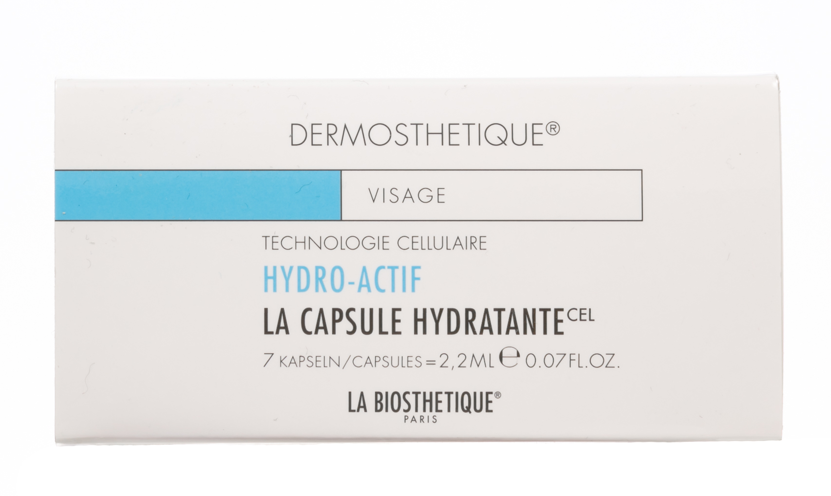 Ля Биостетик Клеточно-активные интенсивно увлажняющняющие капсулы La Capsule Hydratante 7-days  7 капсул (La Biosthetique, Dermosthetique Hydro-Actif) фото 2