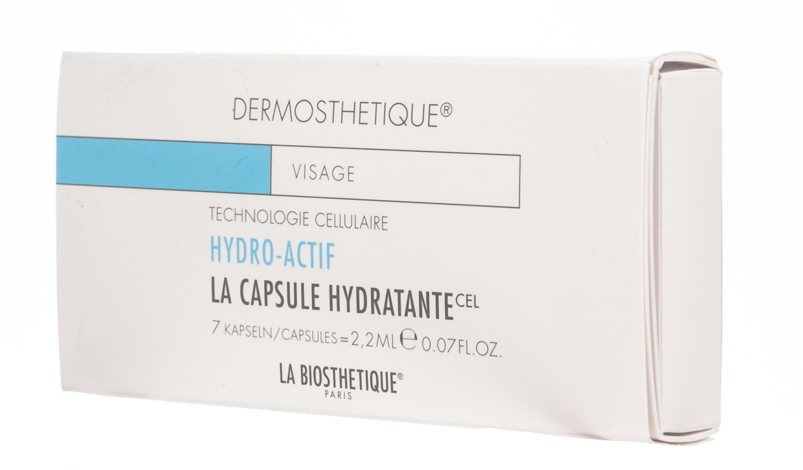 Ля Биостетик Клеточно-активные интенсивно увлажняющняющие капсулы La Capsule Hydratante 7-days  7 капсул (La Biosthetique, Dermosthetique Hydro-Actif) фото 3