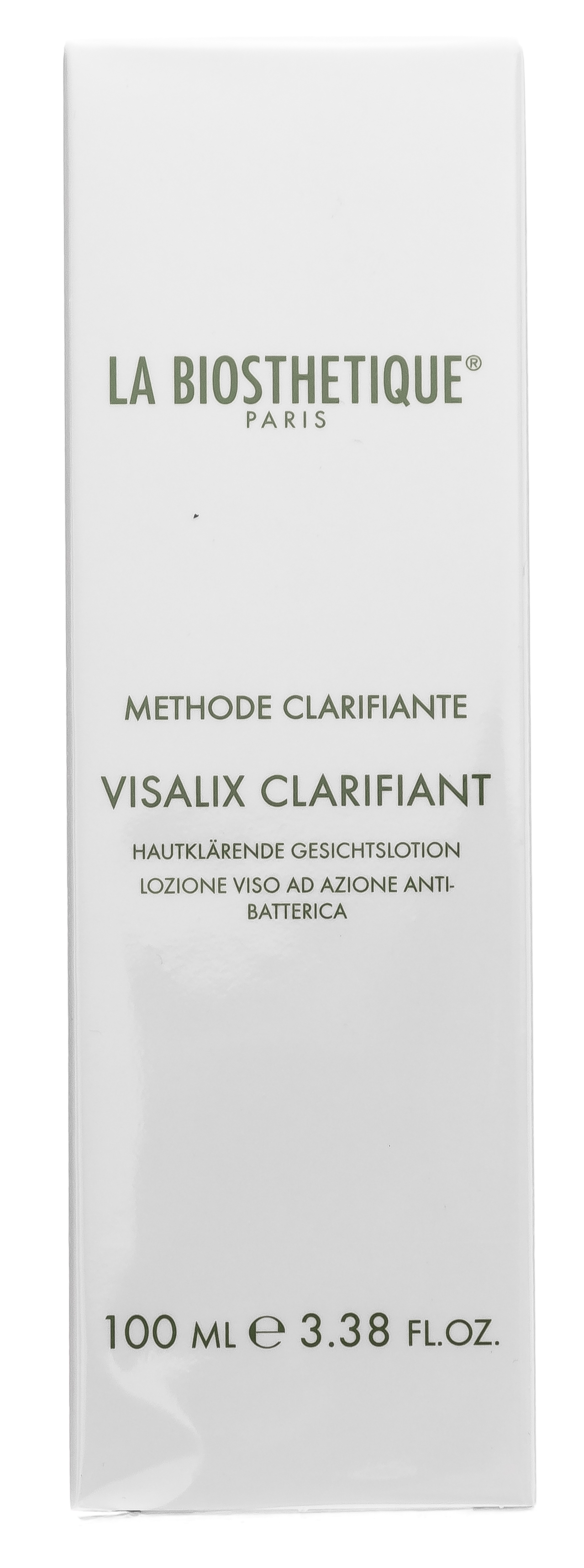 Ля Биостетик Очищающий, сужающий поры лосьон-тоник Visalix Clarifiant, 100 мл (La Biosthetique, Methode Clarifiante) Ля Биостетик Очищающий, сужающий поры лосьон-тоник Visalix Clarifiant, 100 мл (La Biosthetique, Methode Clarifiante) фото 3