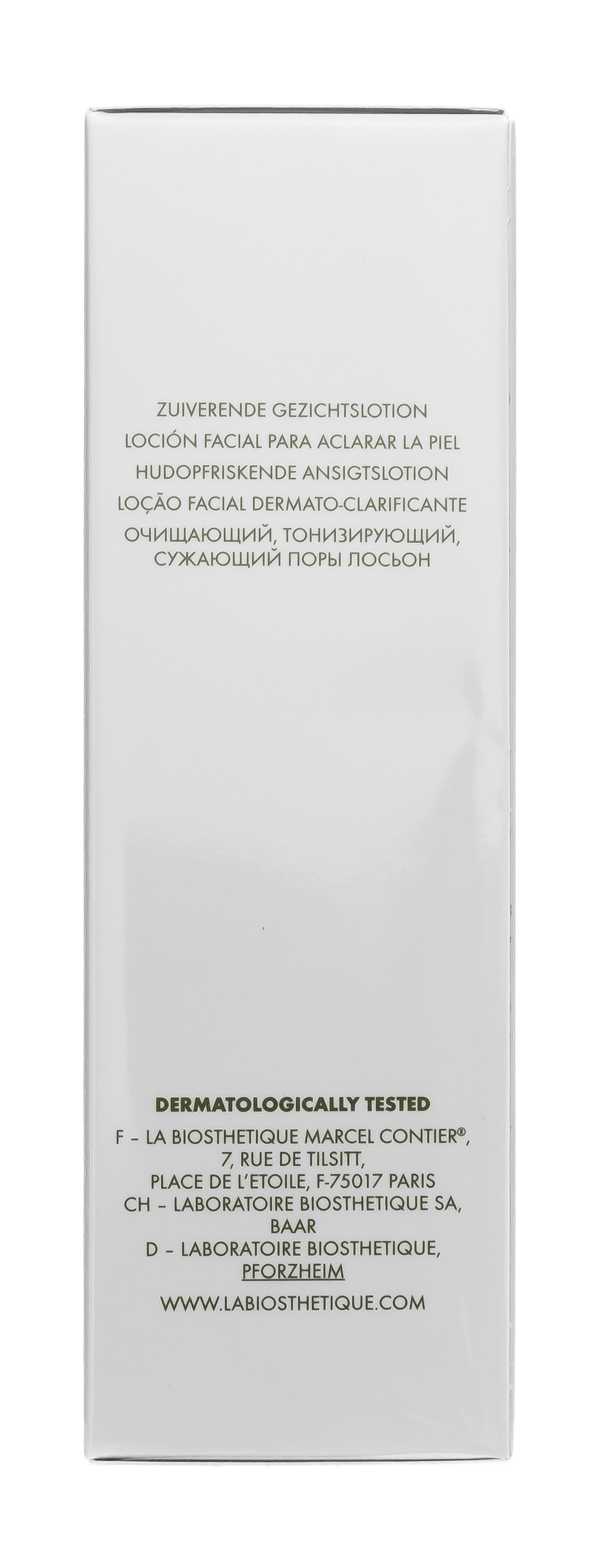 Ля Биостетик Очищающий, сужающий поры лосьон-тоник Visalix Clarifiant, 100 мл (La Biosthetique, Methode Clarifiante) Ля Биостетик Очищающий, сужающий поры лосьон-тоник Visalix Clarifiant, 100 мл (La Biosthetique, Methode Clarifiante) фото 5