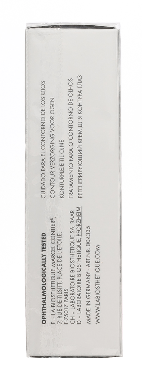 Ля Биостетик Регенеригующий крем для контура глаз Menulphia Jeunesse Contour, 15 мл (La Biosthetique, Methode Regenerante) фото 4