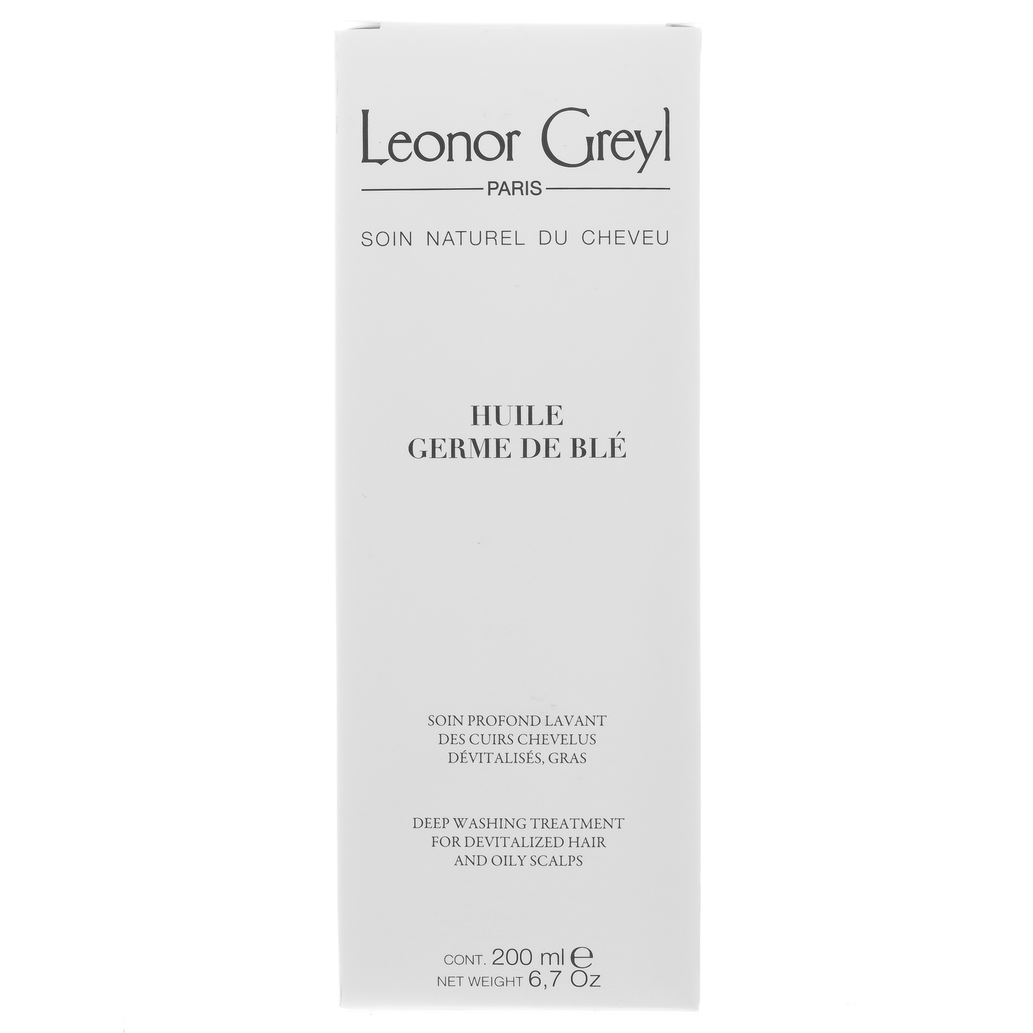 Леонор Грейл Масло зародышей пшеницы 200 мл (Leonor Greyl, Лечебный уход) фото 1