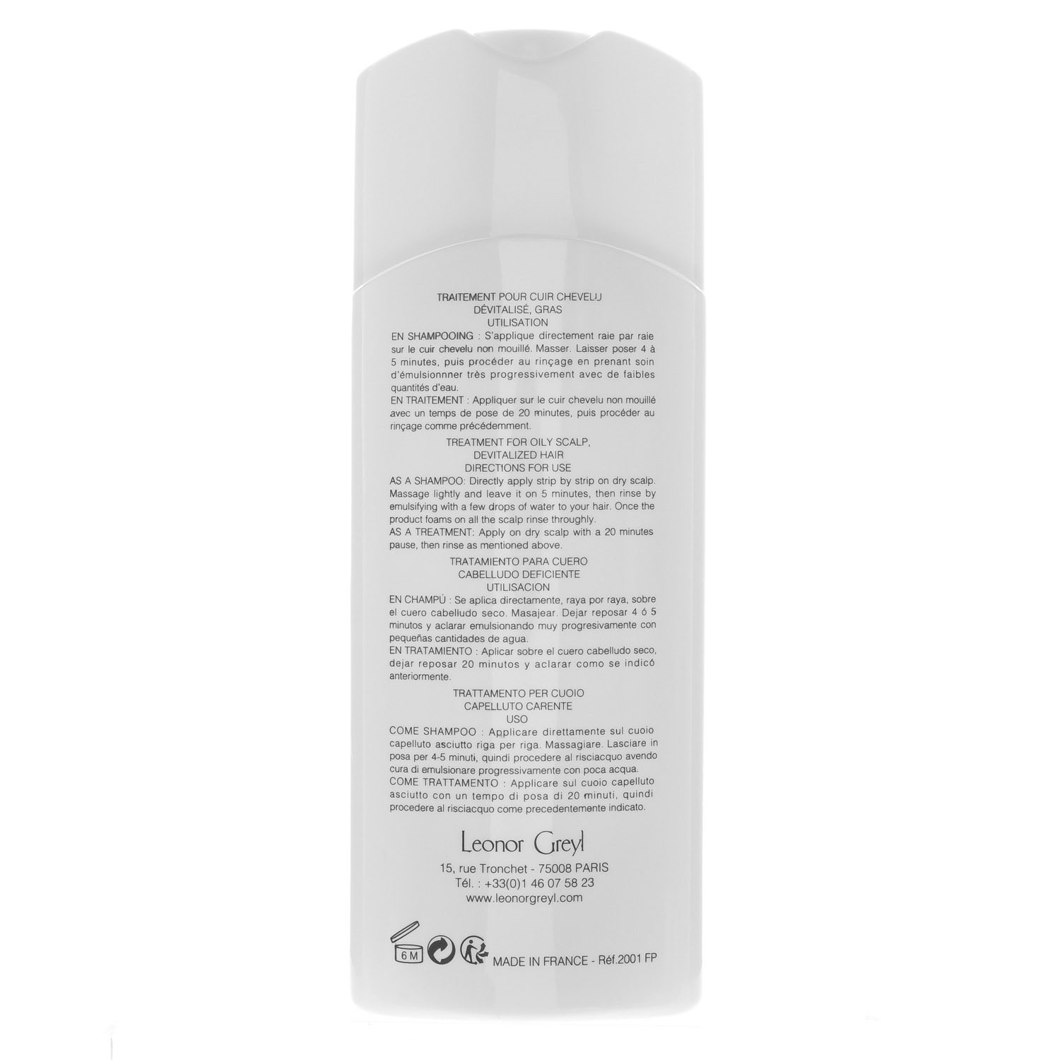 Леонор Грейл Масло зародышей пшеницы 200 мл (Leonor Greyl, Лечебный уход) фото 9