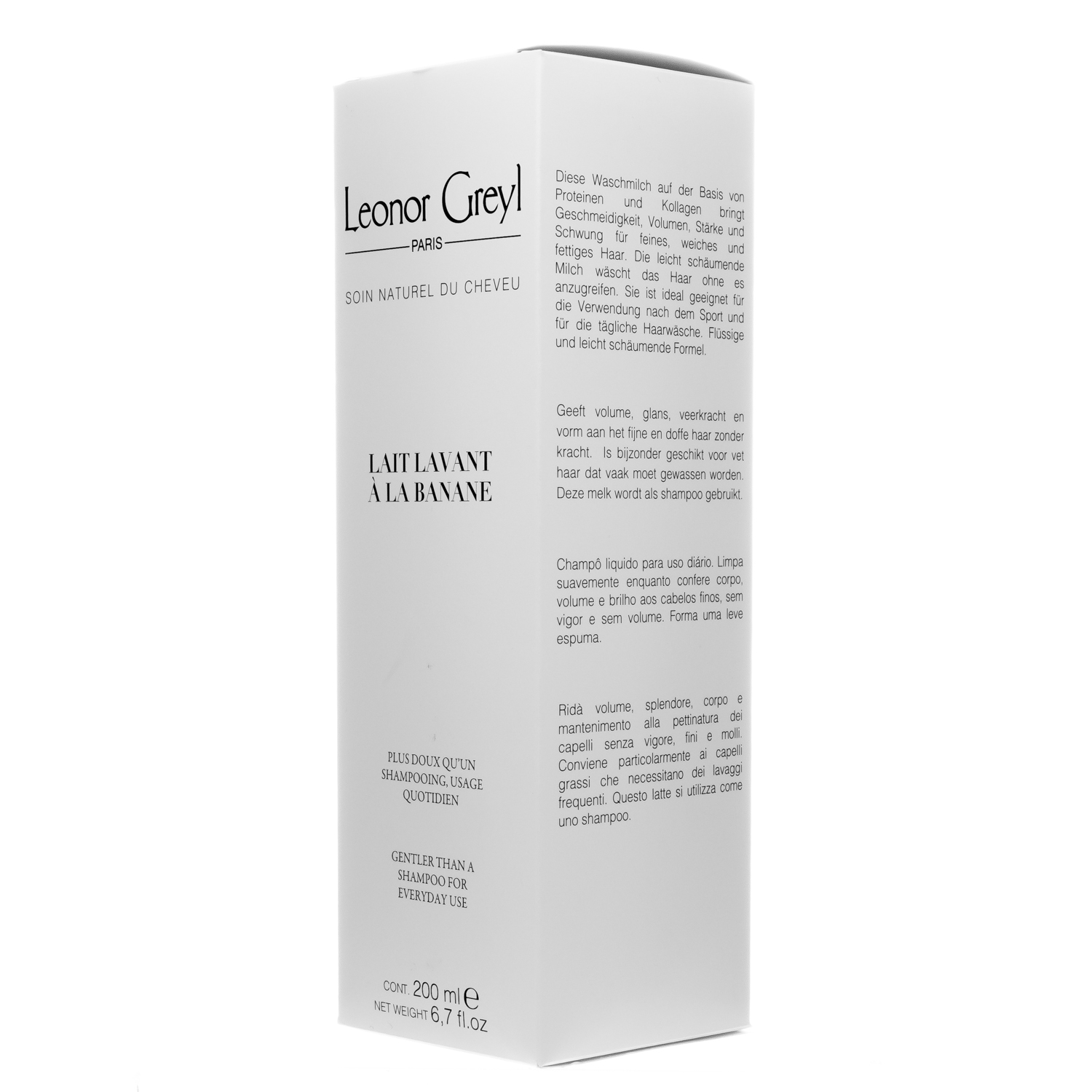 Леонор Грейл Шампунь очищающий с экстрактом банана 200 мл (Leonor Greyl, Шампуни) фото 2