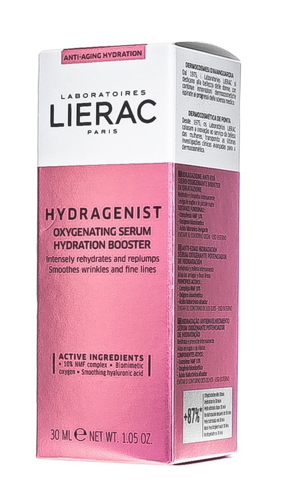 Лиерак Увлажняющая кислородная сыворотка для лица Serum Hydratant Oxygenant Repulpant, 30 мл (Lierac, Hydragenist) фото 2