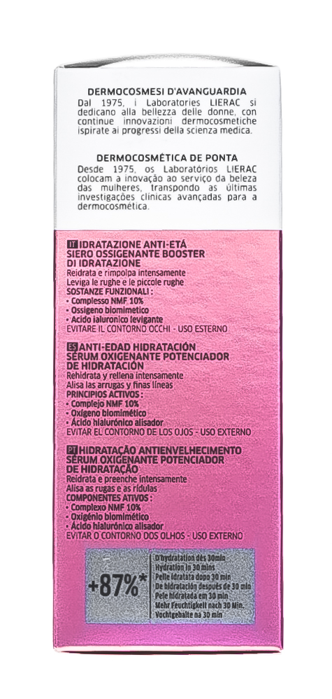 Лиерак Увлажняющая кислородная сыворотка для лица Serum Hydratant Oxygenant Repulpant, 30 мл (Lierac, Hydragenist) фото 3