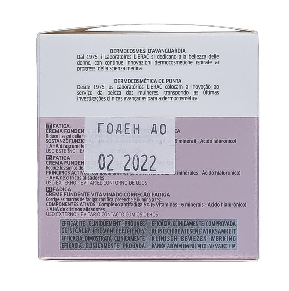 Лиерак Витаминизированный крем-корректор признаков усталости, 50 мл (Lierac, Mesolift) фото 6