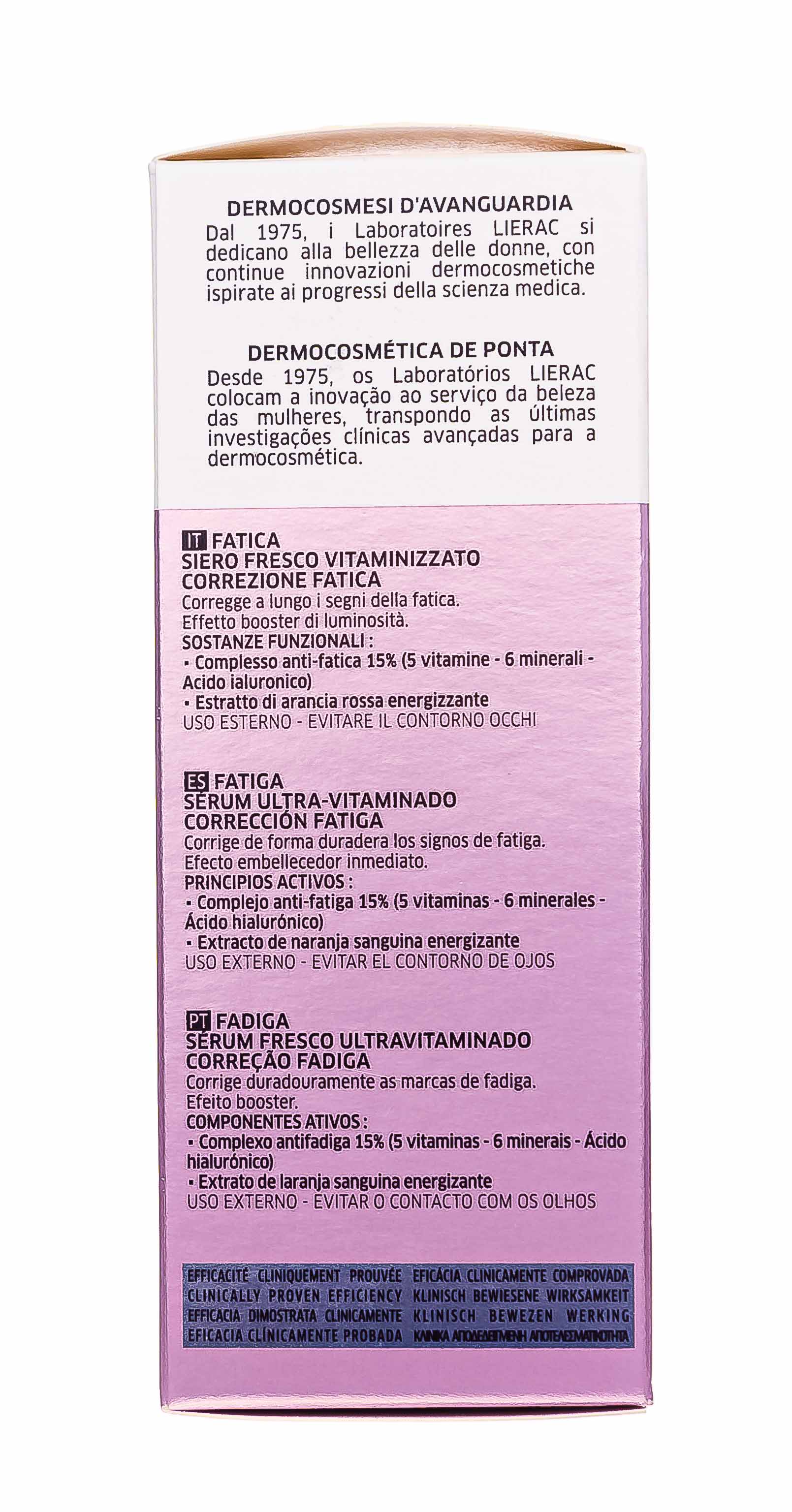 Лиерак Мезолифт Витаминизированная сыворотка-корректор признаков усталости 30 мл (Lierac, Mesolift) фото 5