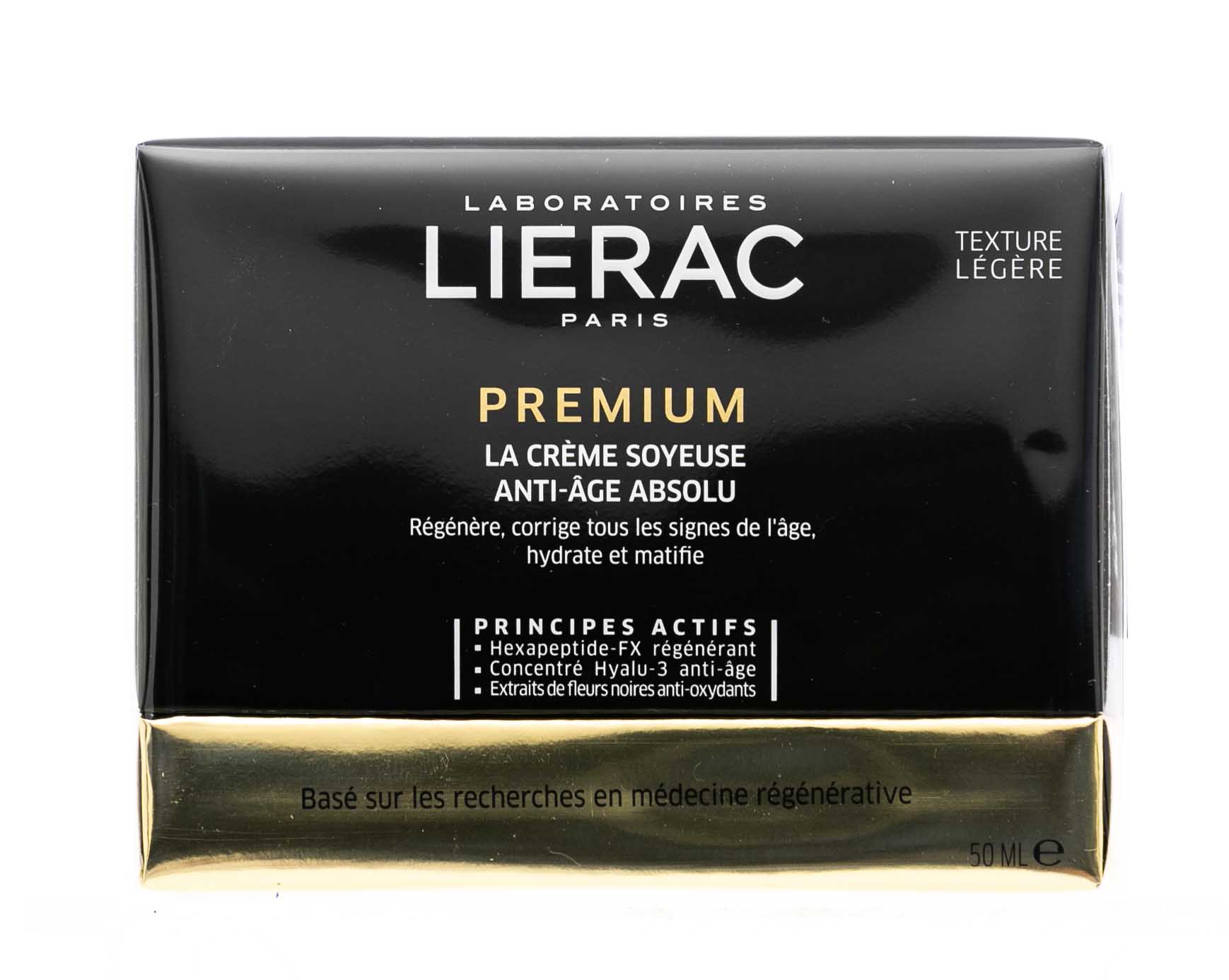 Лиерак Дневной антивозрастной крем-абсолют с бархатистой текстурой, 50 мл (Lierac, Premium) фото 1