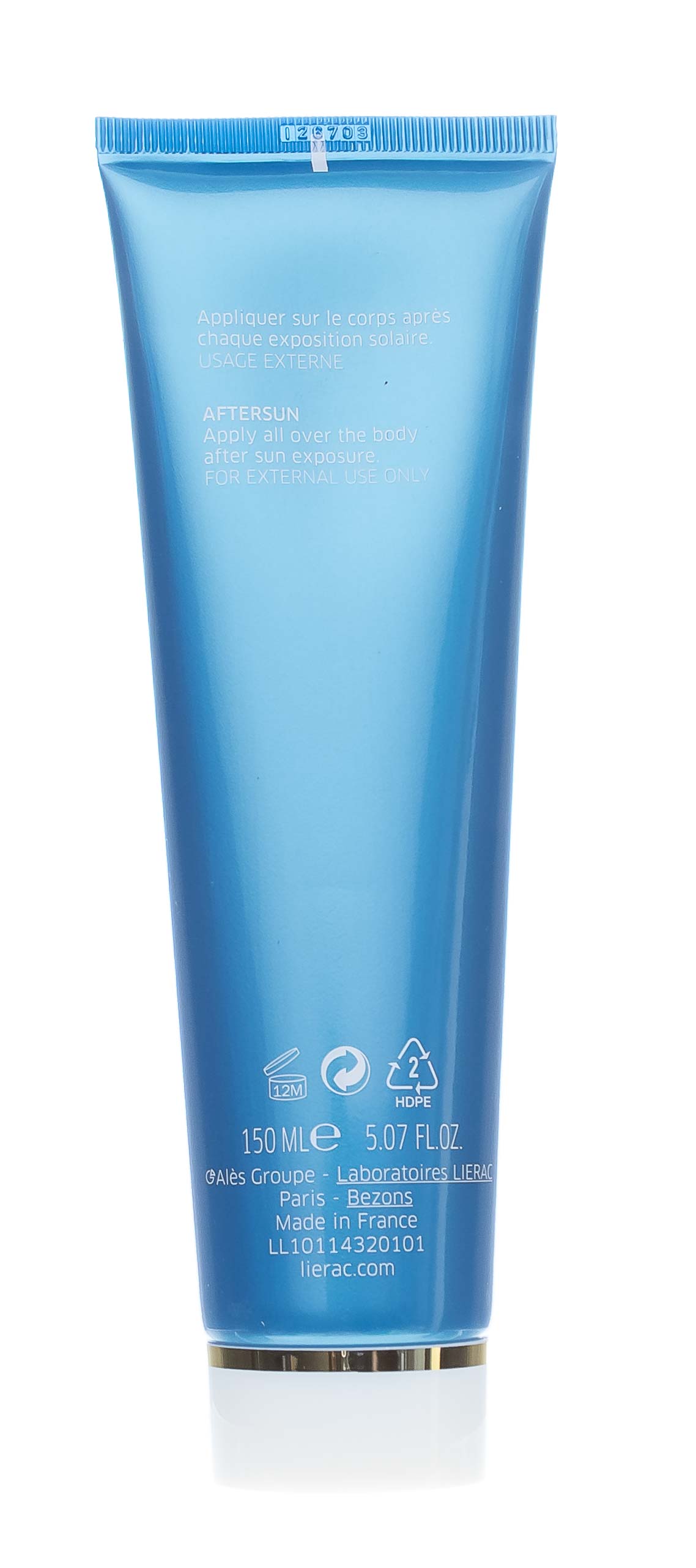 Лиерак Восстанавливающее молочко для тела Lait Reparateur Rehydratant Anti-Age Global, 150 мл (Lierac, Sunissime) фото 2