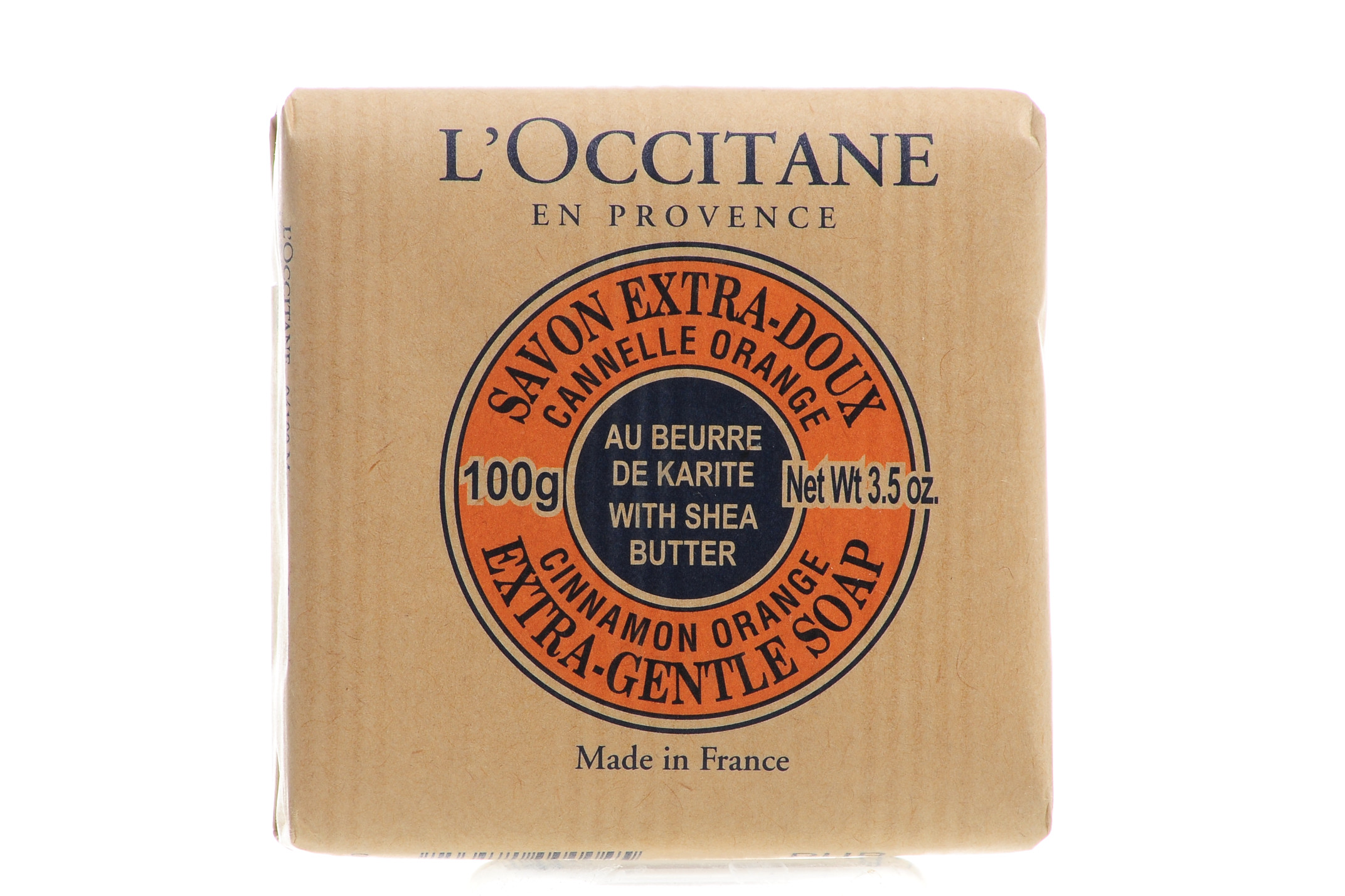  Мыло туалетное  Корица-Апельсин 100г (Закрытые бренды, Shea Butter) фото 1